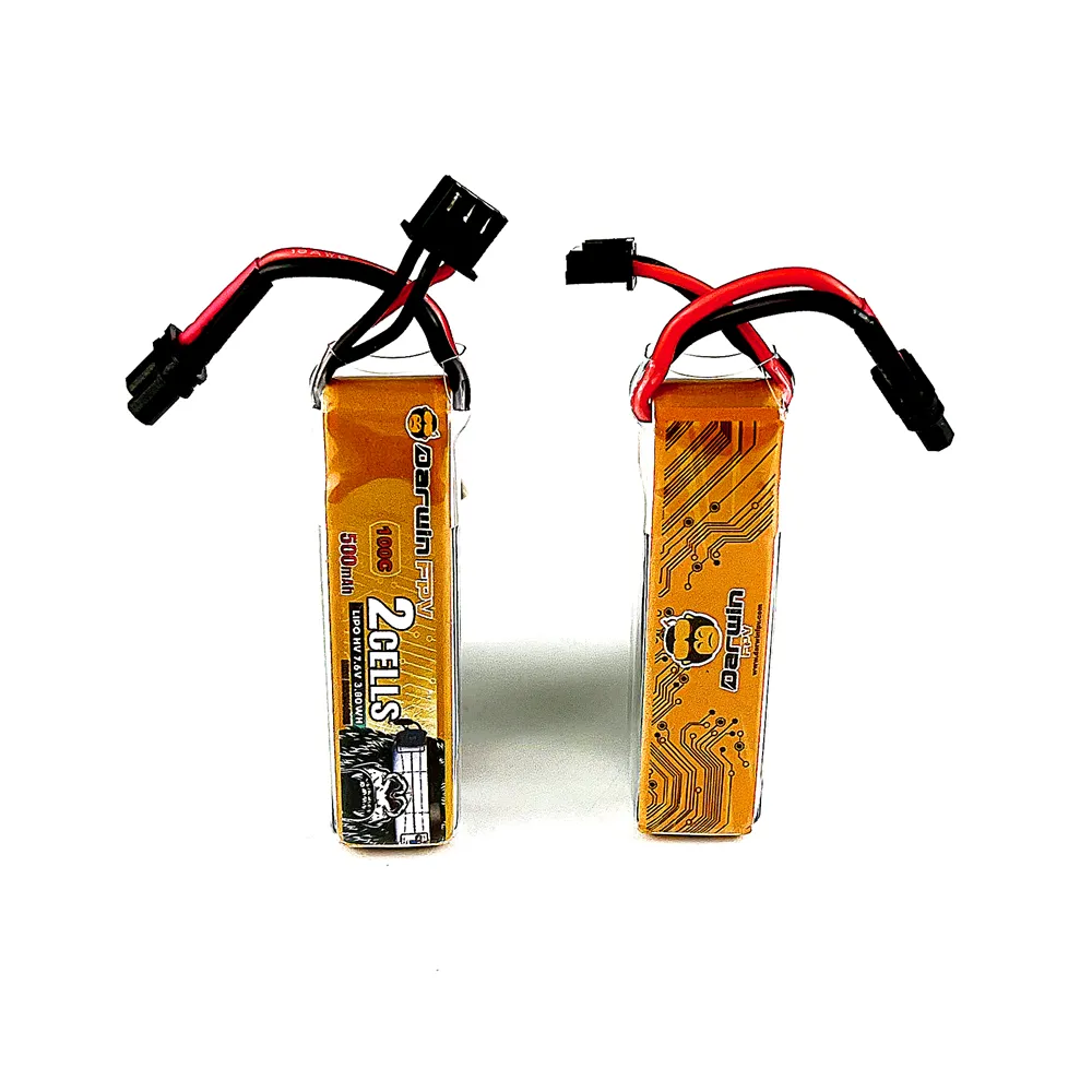 DarwinFPV 500mAh 2S 7.6V 100C FPV Drone Battery