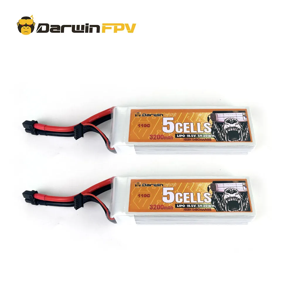 DarwinFPV 5S 3200mAh  18.5V 110C LiPo Battery