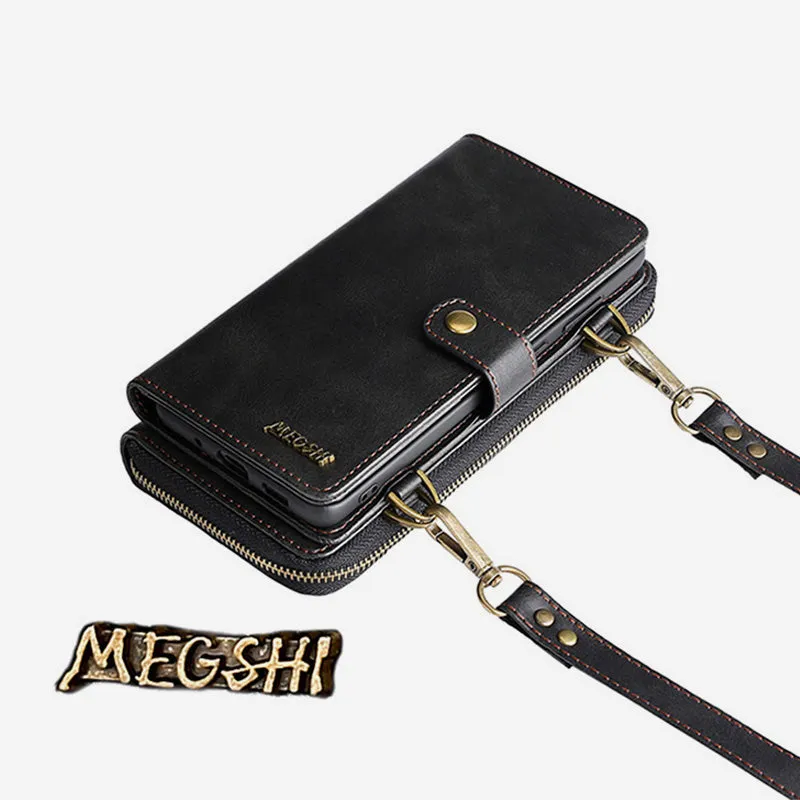 Detachable Wallet with Crossbody Chain IPhone Xs Max Wallet Case