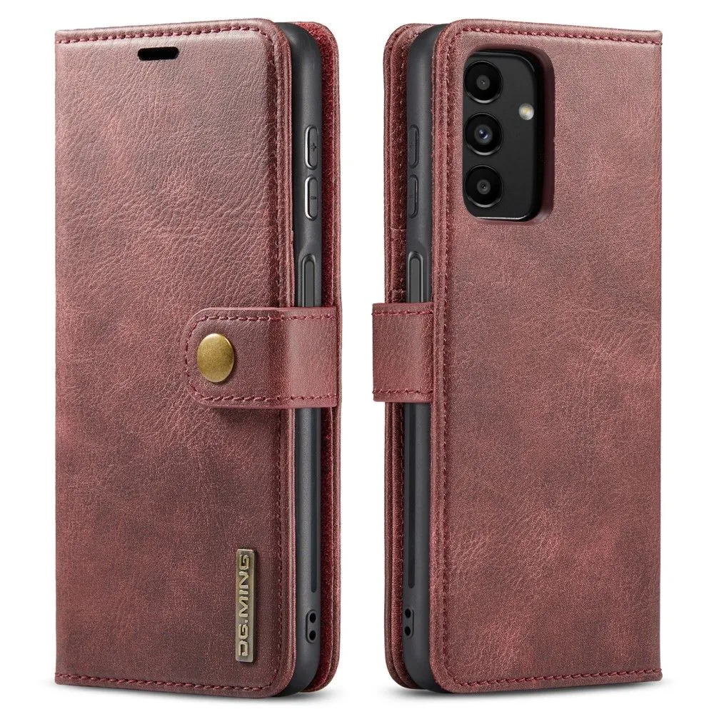 DG.MING Samsung Galaxy A13 4G 2-in-1 Wallet Case - Red