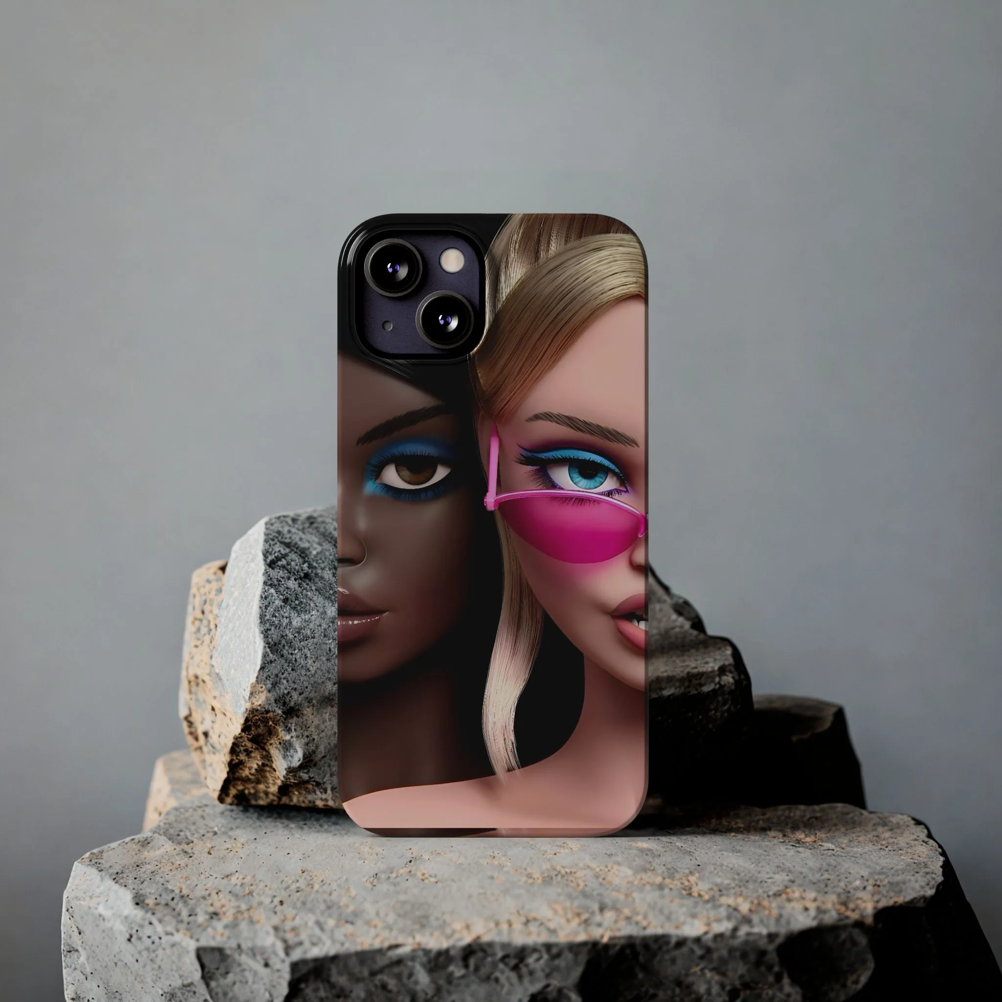 Divas Besties Duo Slim Phone Cases