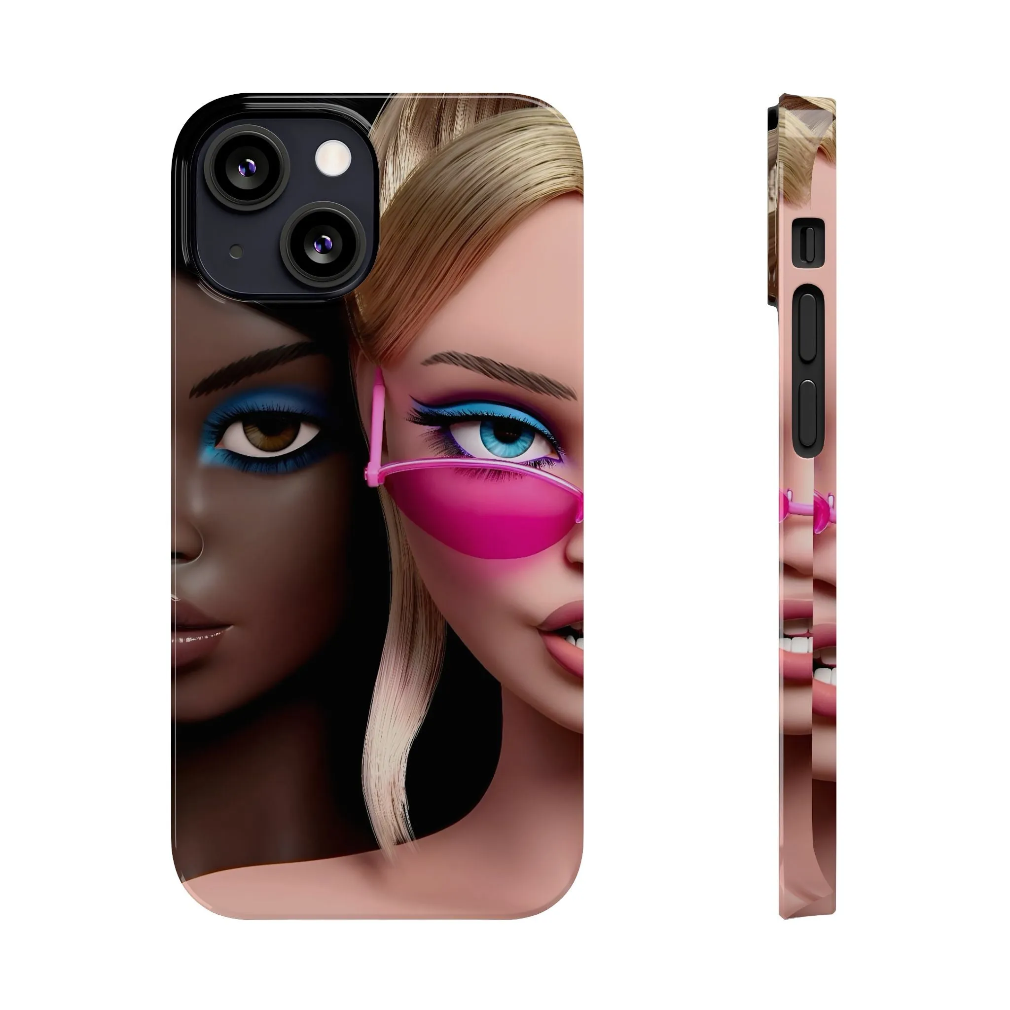 Divas Besties Duo Slim Phone Cases