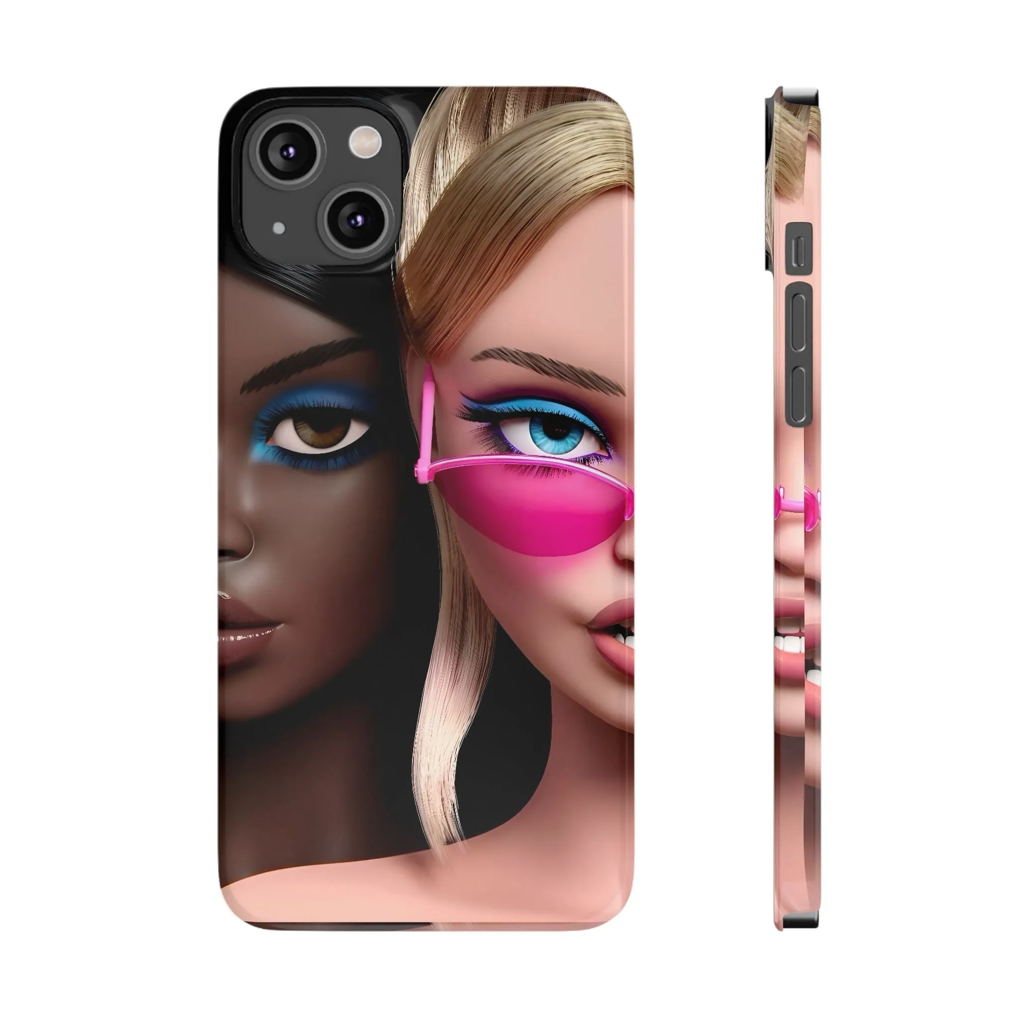 Divas Besties Duo Slim Phone Cases