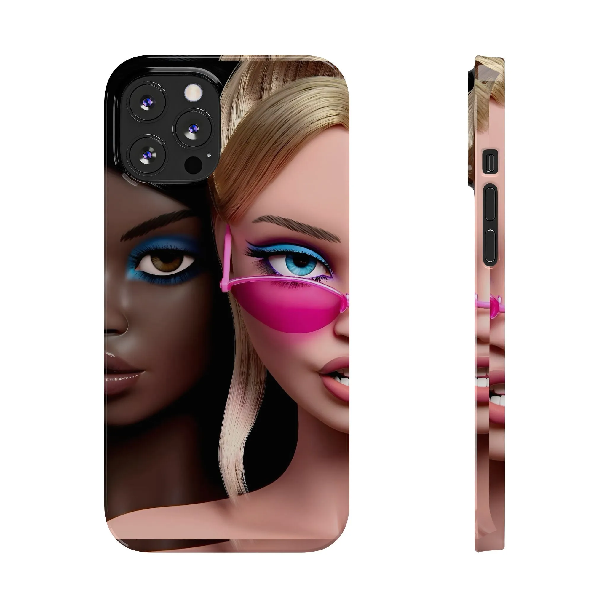 Divas Besties Duo Slim Phone Cases