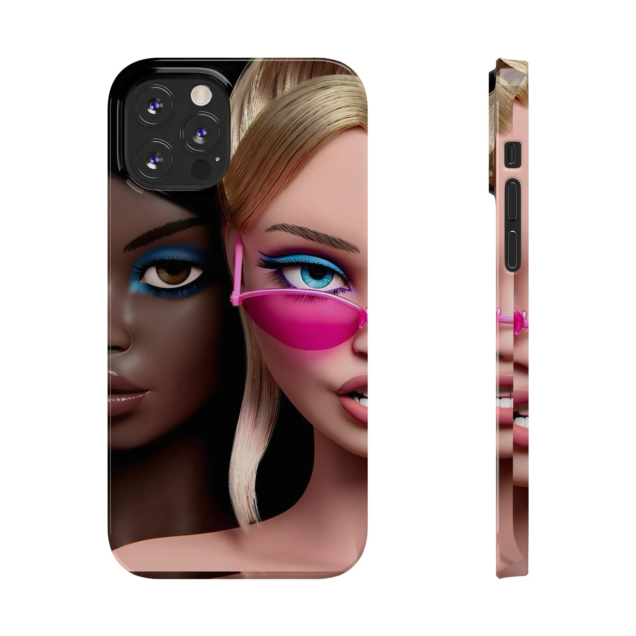 Divas Besties Duo Slim Phone Cases