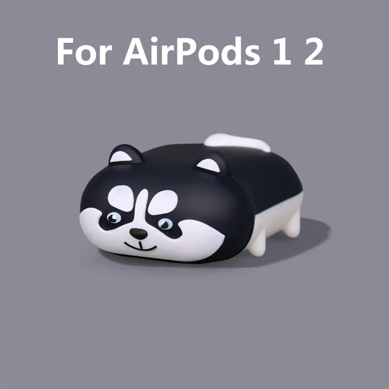 Dog AirPod Case Corgi Husky Bulldog AirPods Case