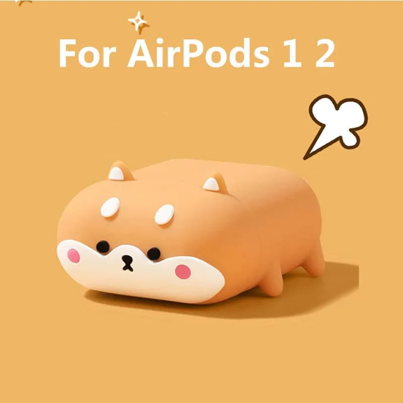 Dog AirPod Case Corgi Husky Bulldog AirPods Case