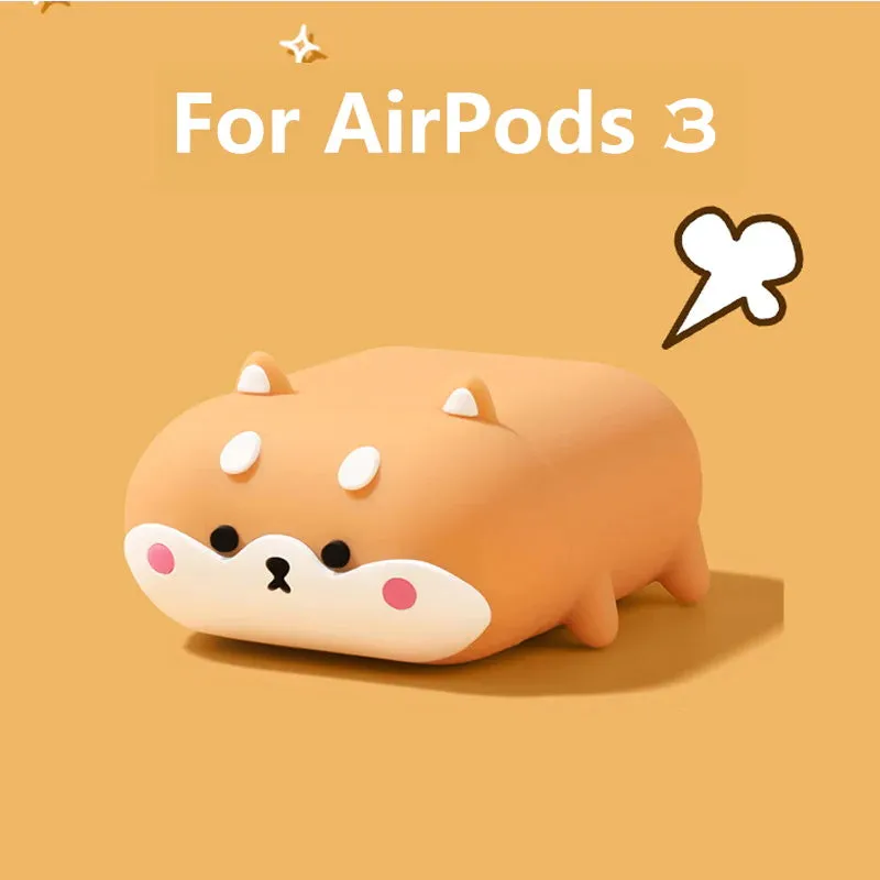 Dog AirPod Case Corgi Husky Bulldog AirPods Case