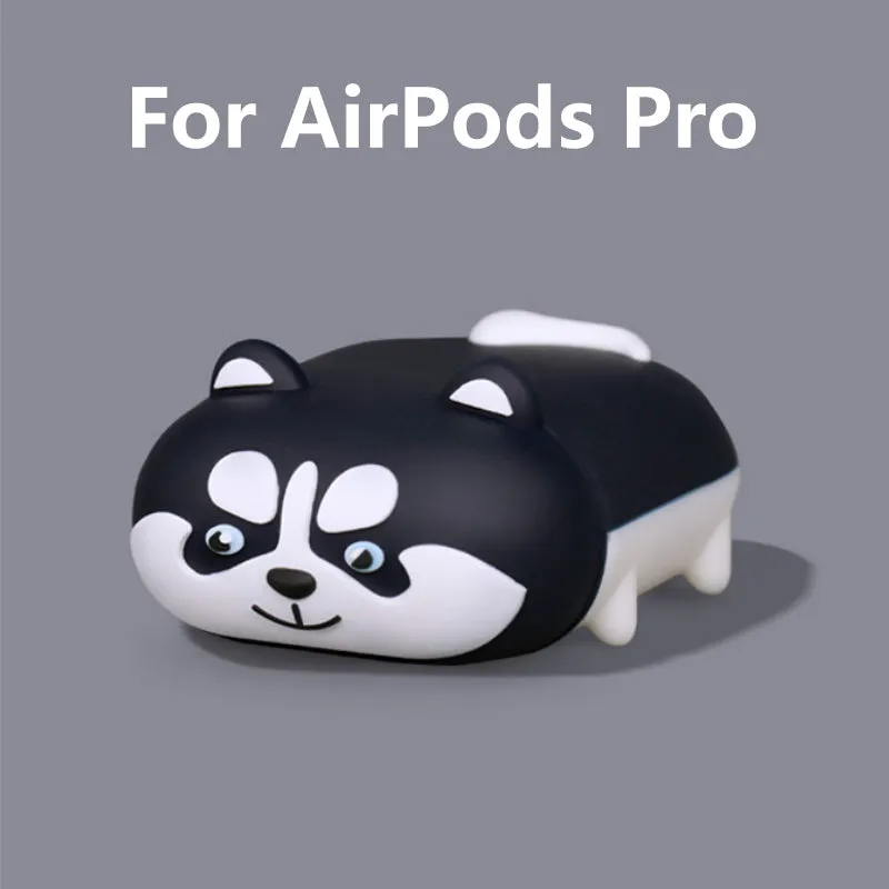 Dog AirPod Case Corgi Husky Bulldog AirPods Case