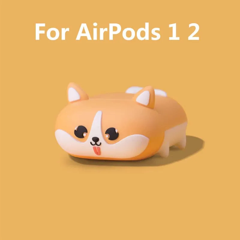 Dog AirPod Case Corgi Husky Bulldog AirPods Case