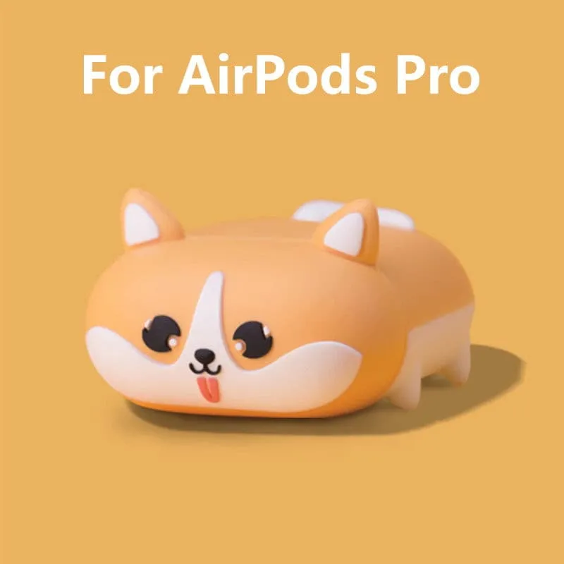 Dog AirPod Case Corgi Husky Bulldog AirPods Case