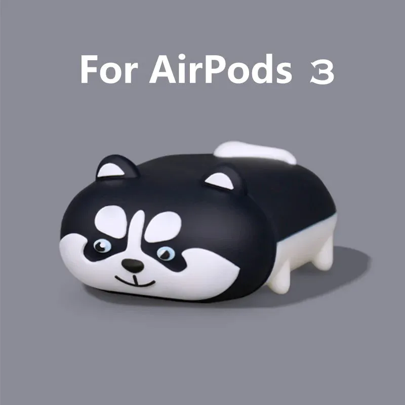 Dog AirPod Case Corgi Husky Bulldog AirPods Case