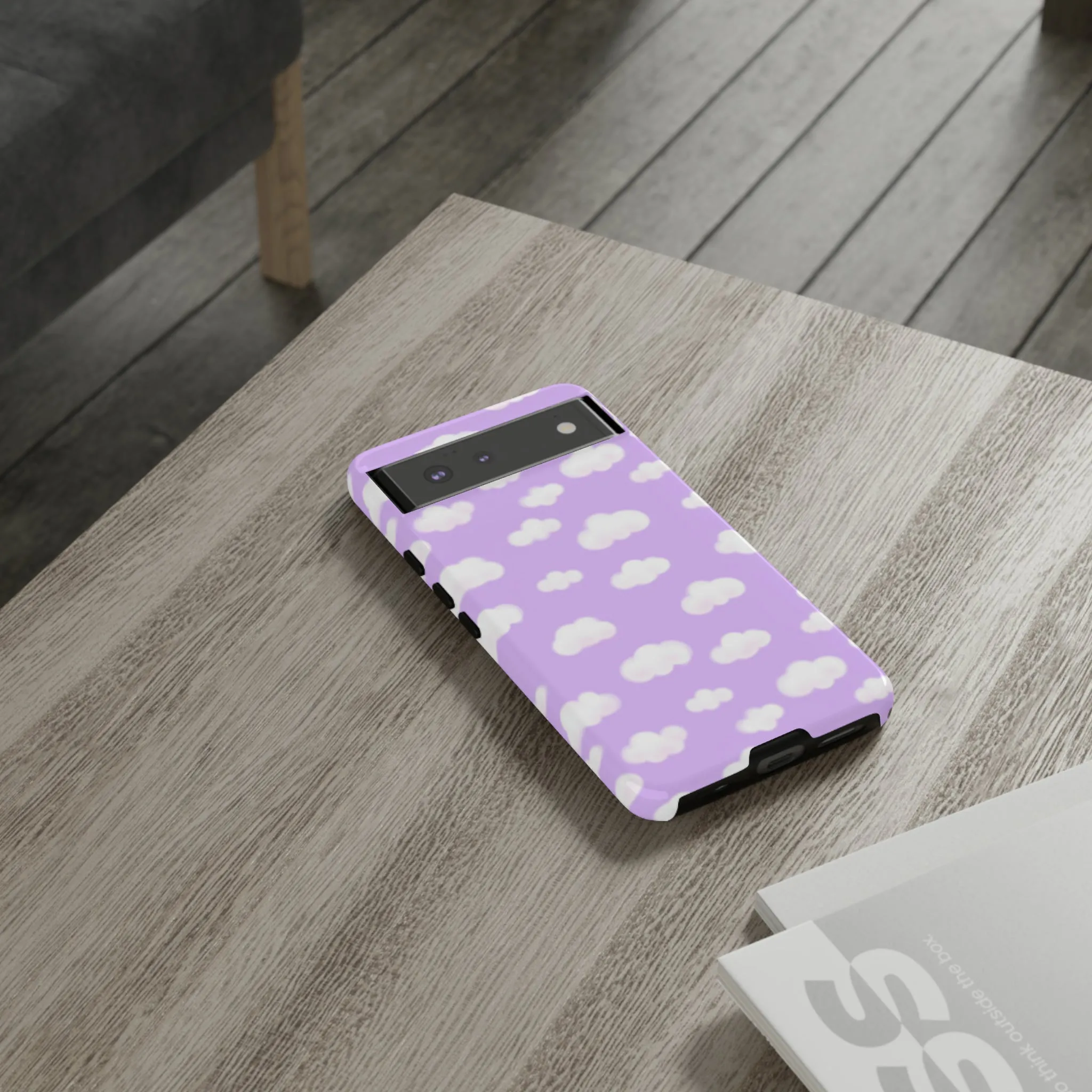 Dreamy Clouds Tough Phone Case (Lilac)