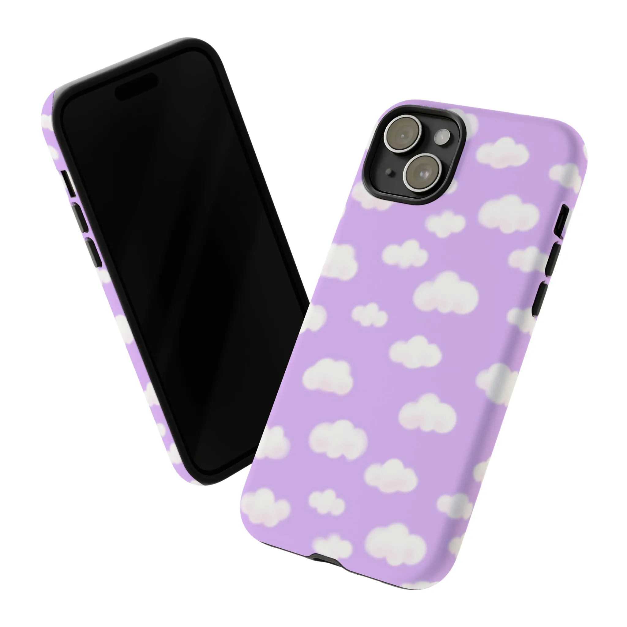 Dreamy Clouds Tough Phone Case (Lilac)