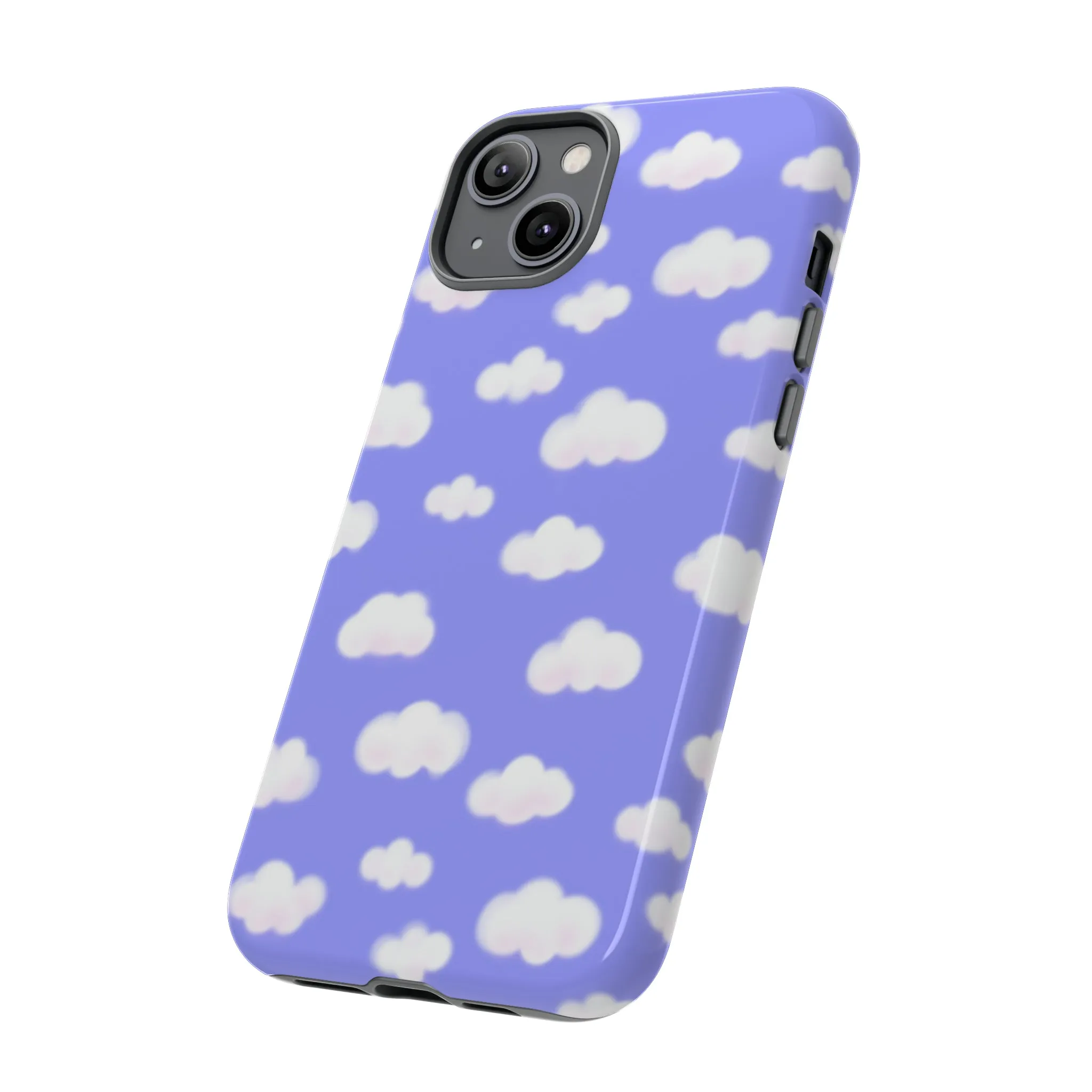 Dreamy Clouds Tough Phone Case (Periwinkle)