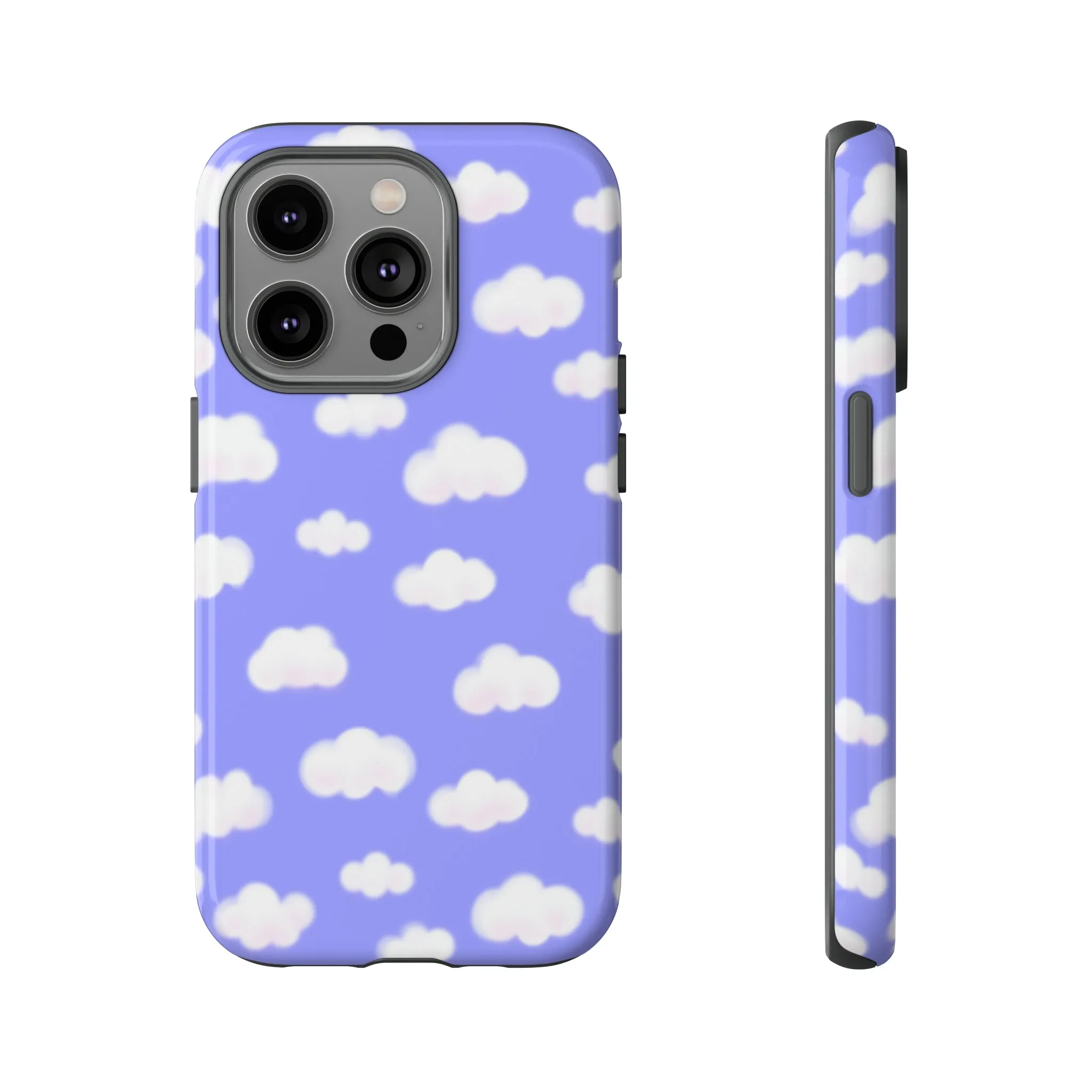 Dreamy Clouds Tough Phone Case (Periwinkle)