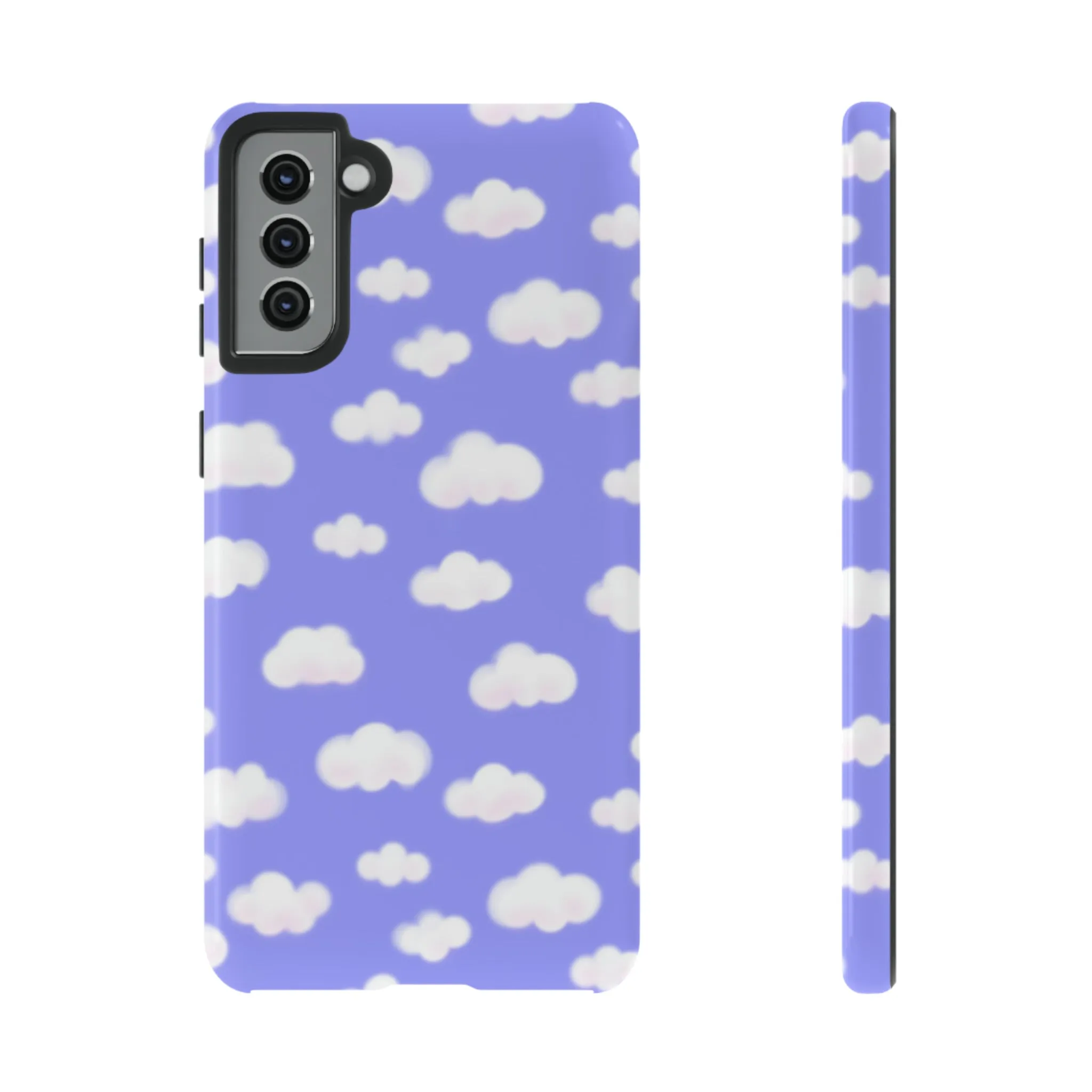 Dreamy Clouds Tough Phone Case (Periwinkle)