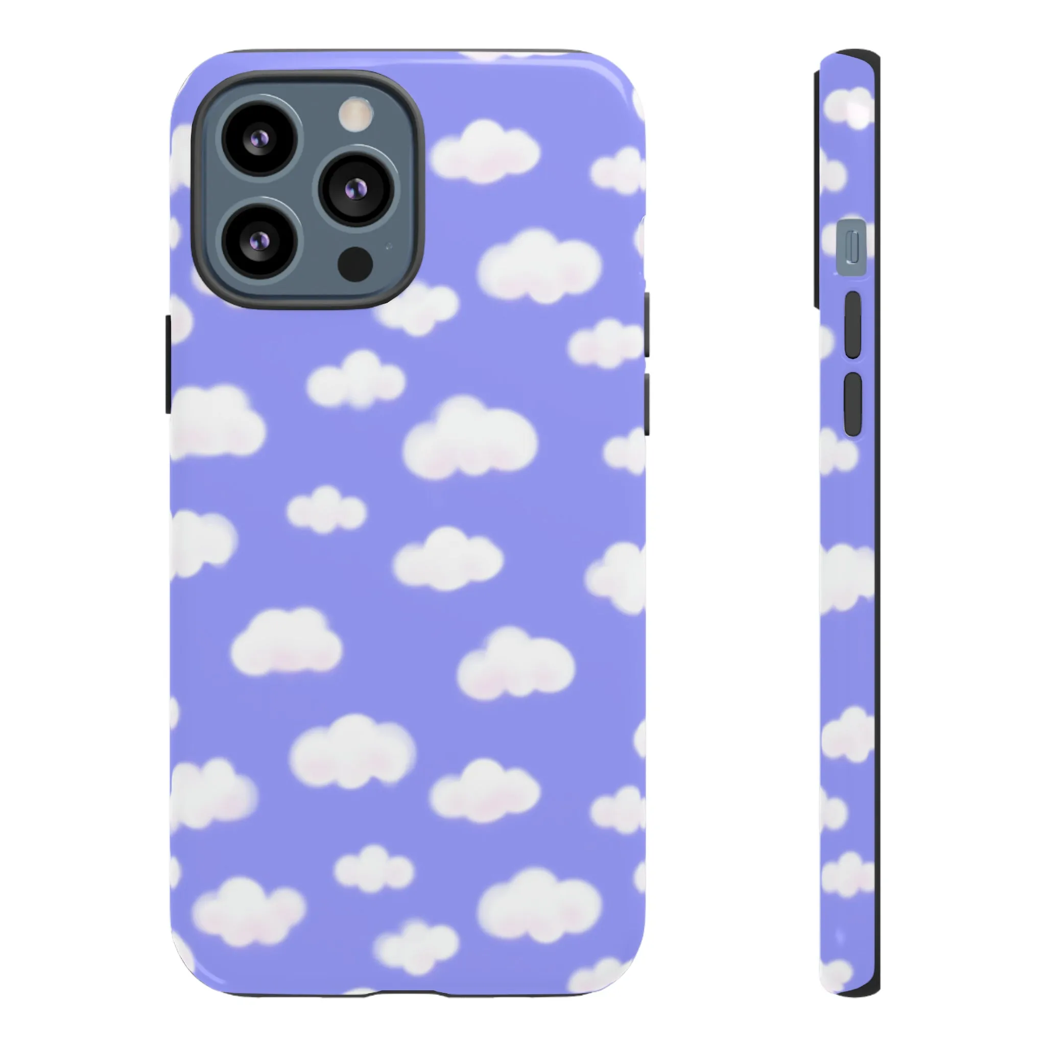 Dreamy Clouds Tough Phone Case (Periwinkle)