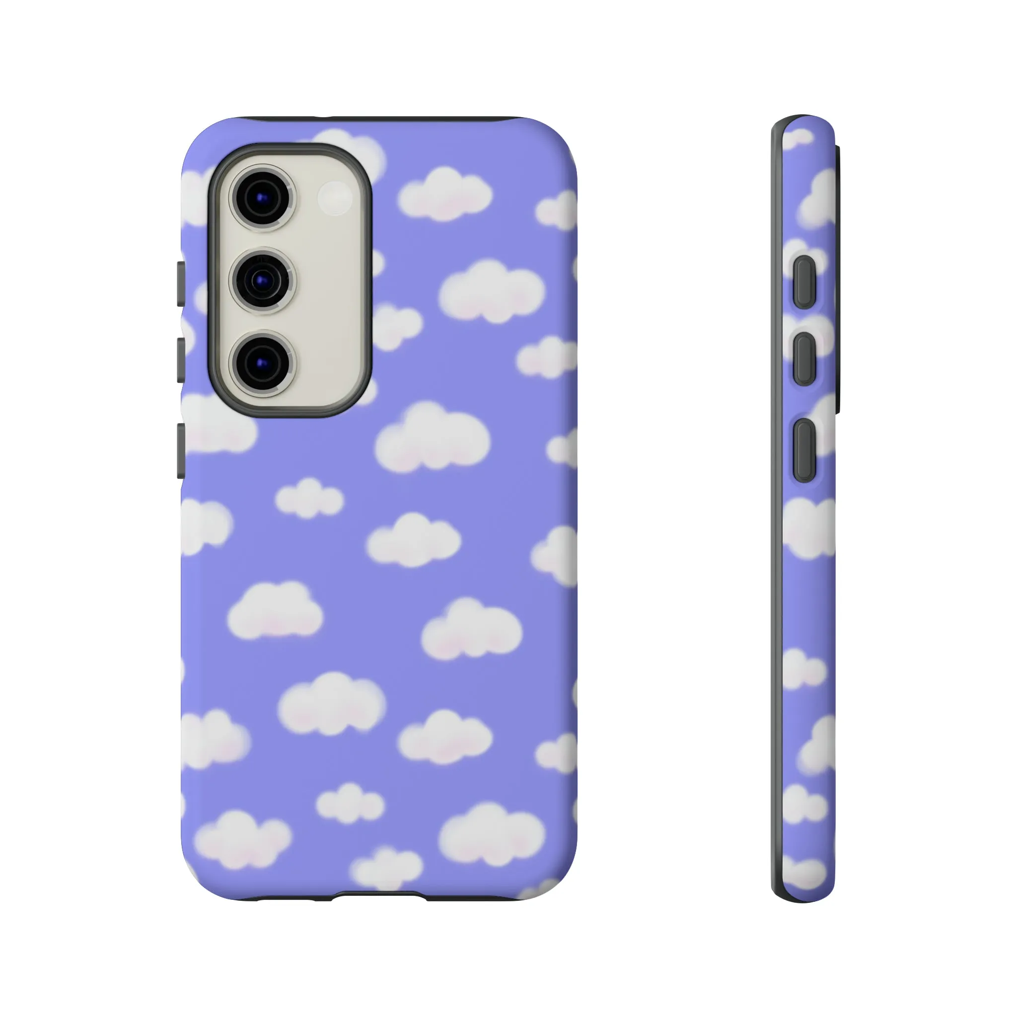 Dreamy Clouds Tough Phone Case (Periwinkle)