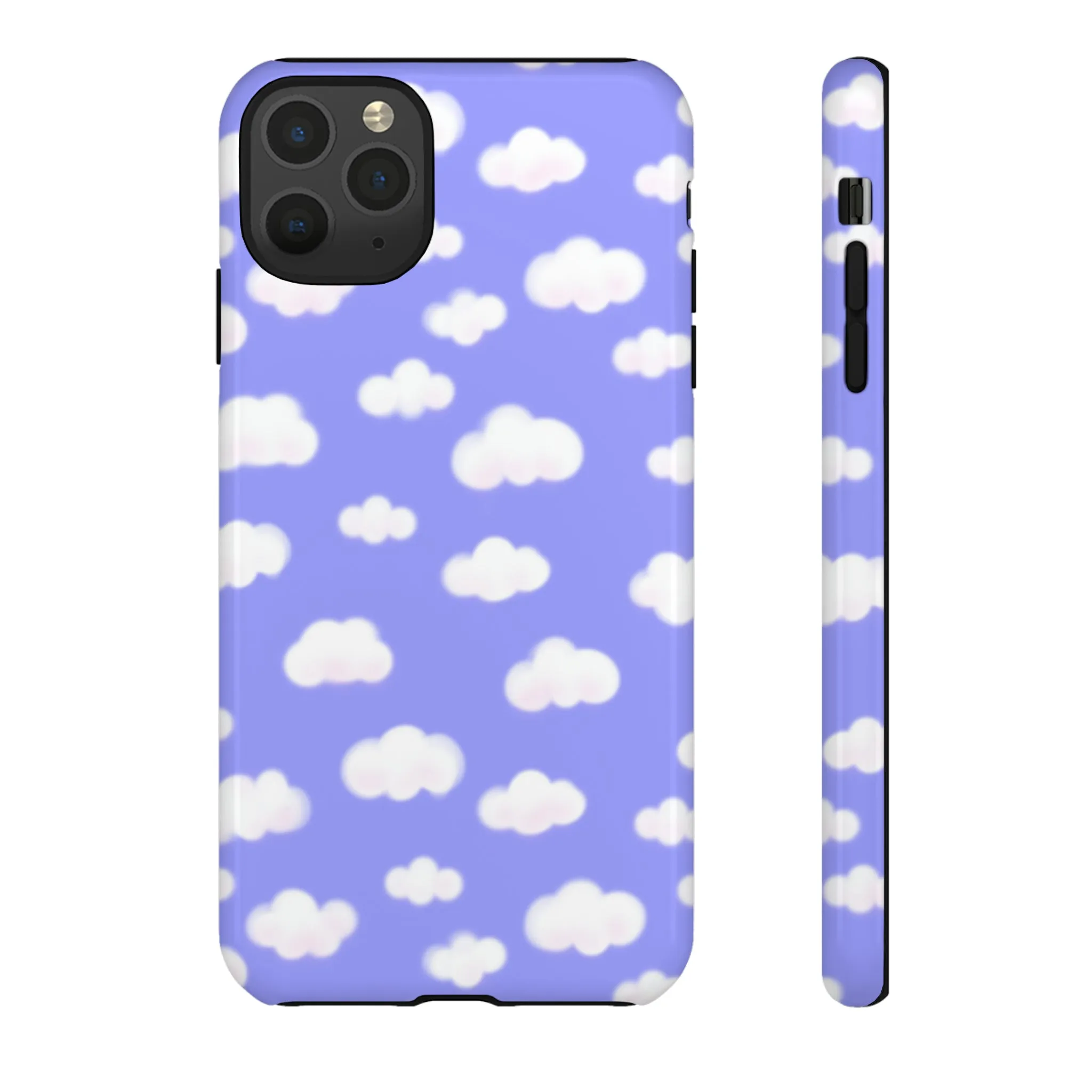 Dreamy Clouds Tough Phone Case (Periwinkle)