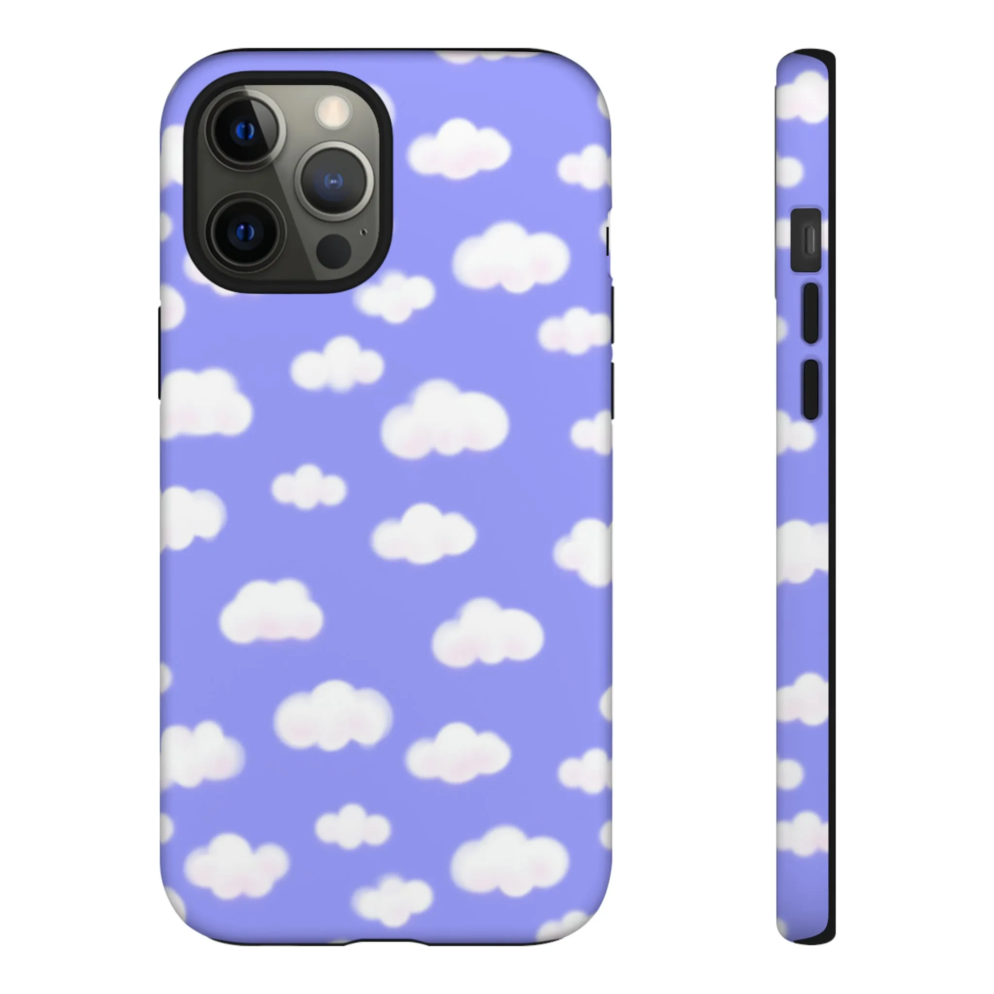 Dreamy Clouds Tough Phone Case (Periwinkle)