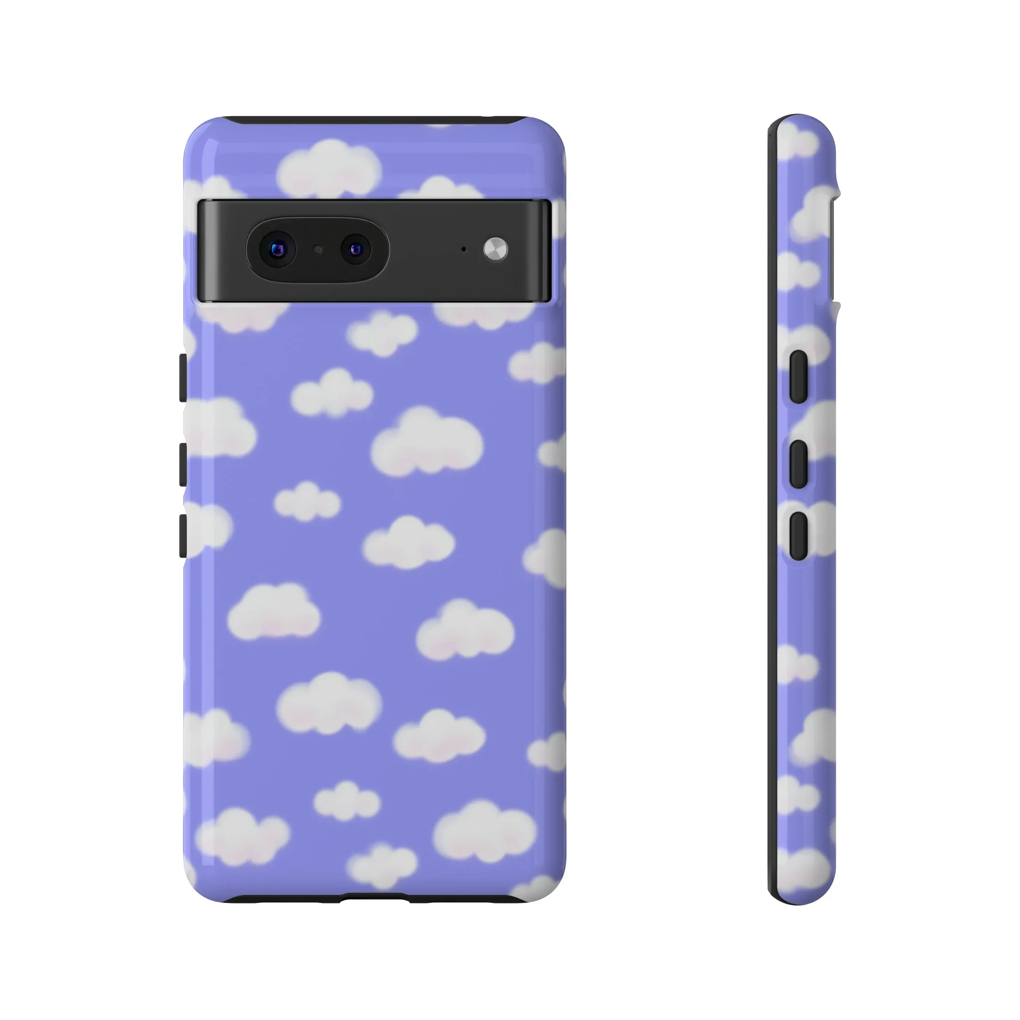 Dreamy Clouds Tough Phone Case (Periwinkle)