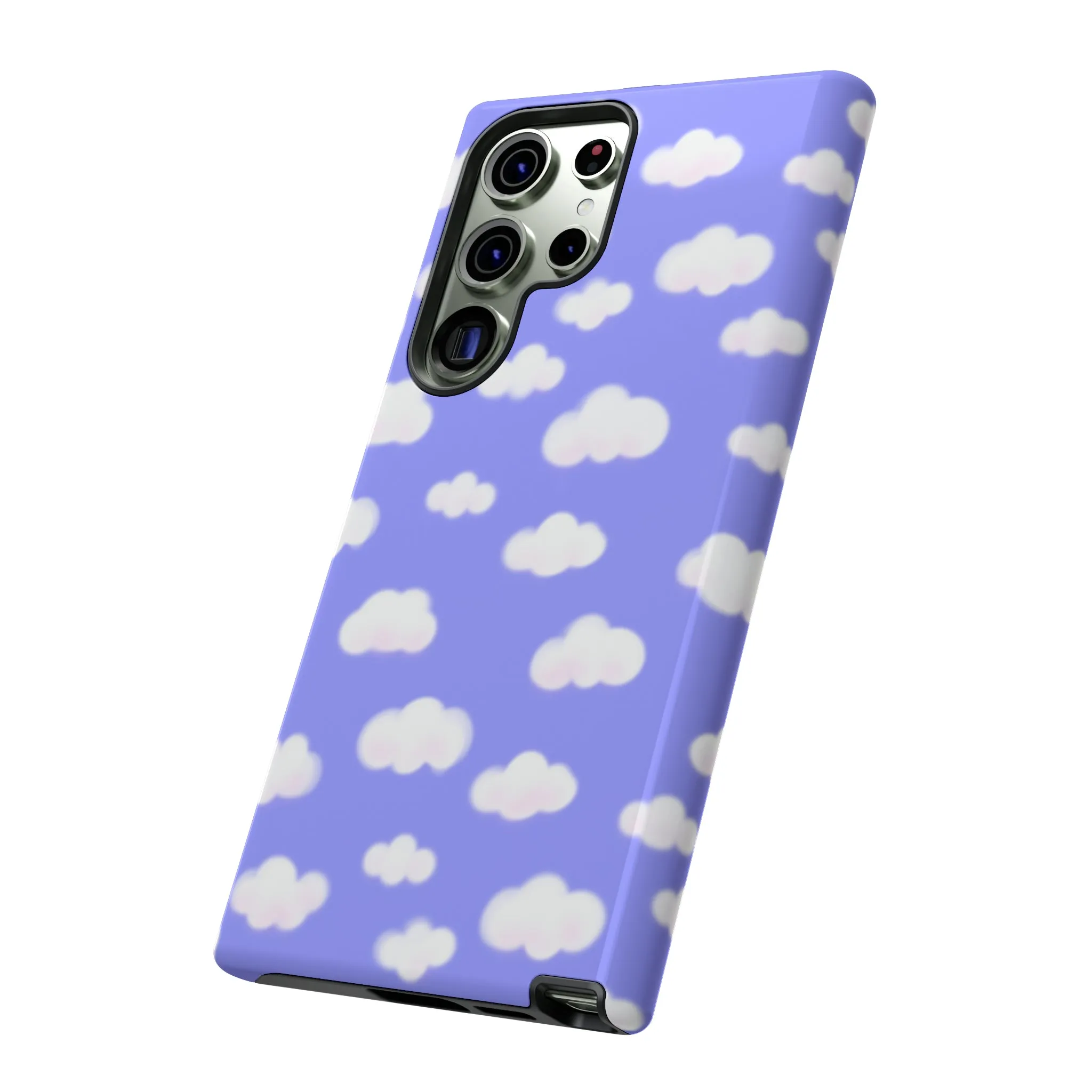 Dreamy Clouds Tough Phone Case (Periwinkle)