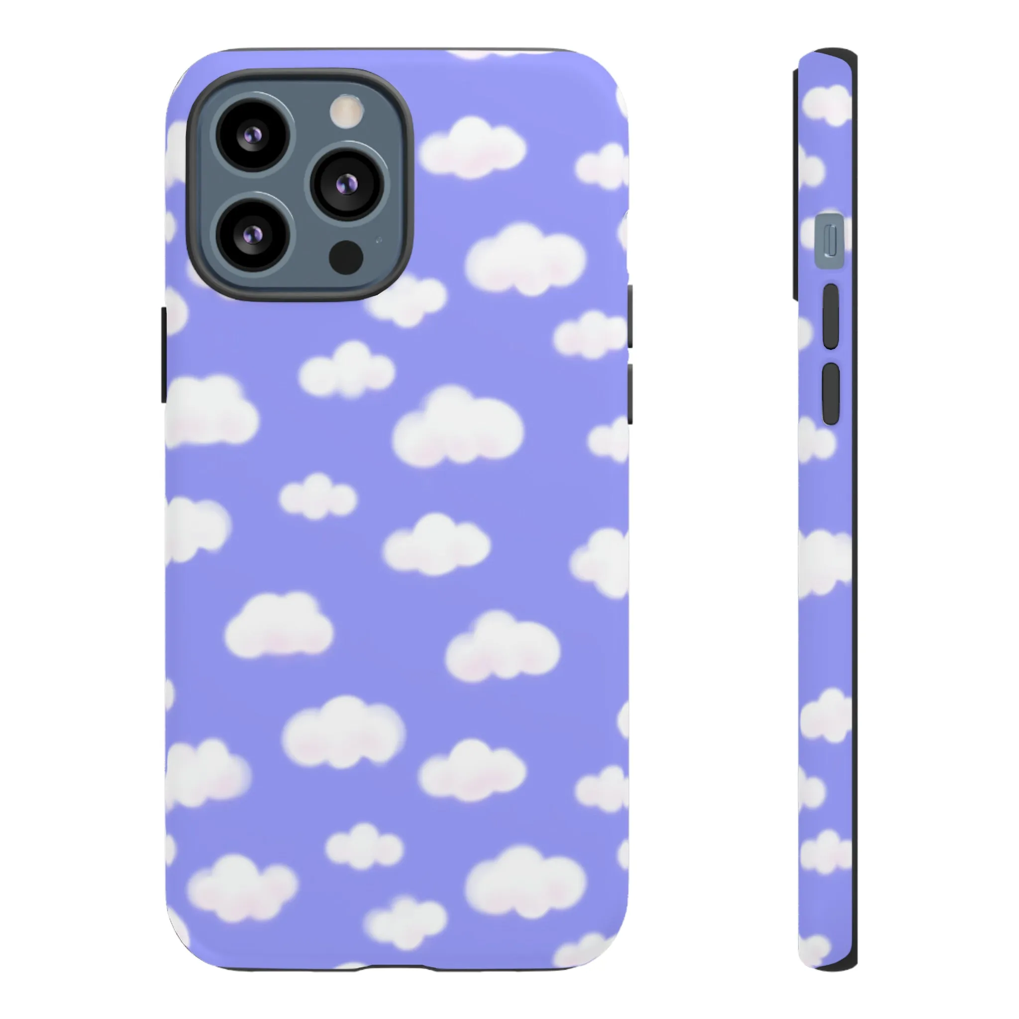 Dreamy Clouds Tough Phone Case (Periwinkle)