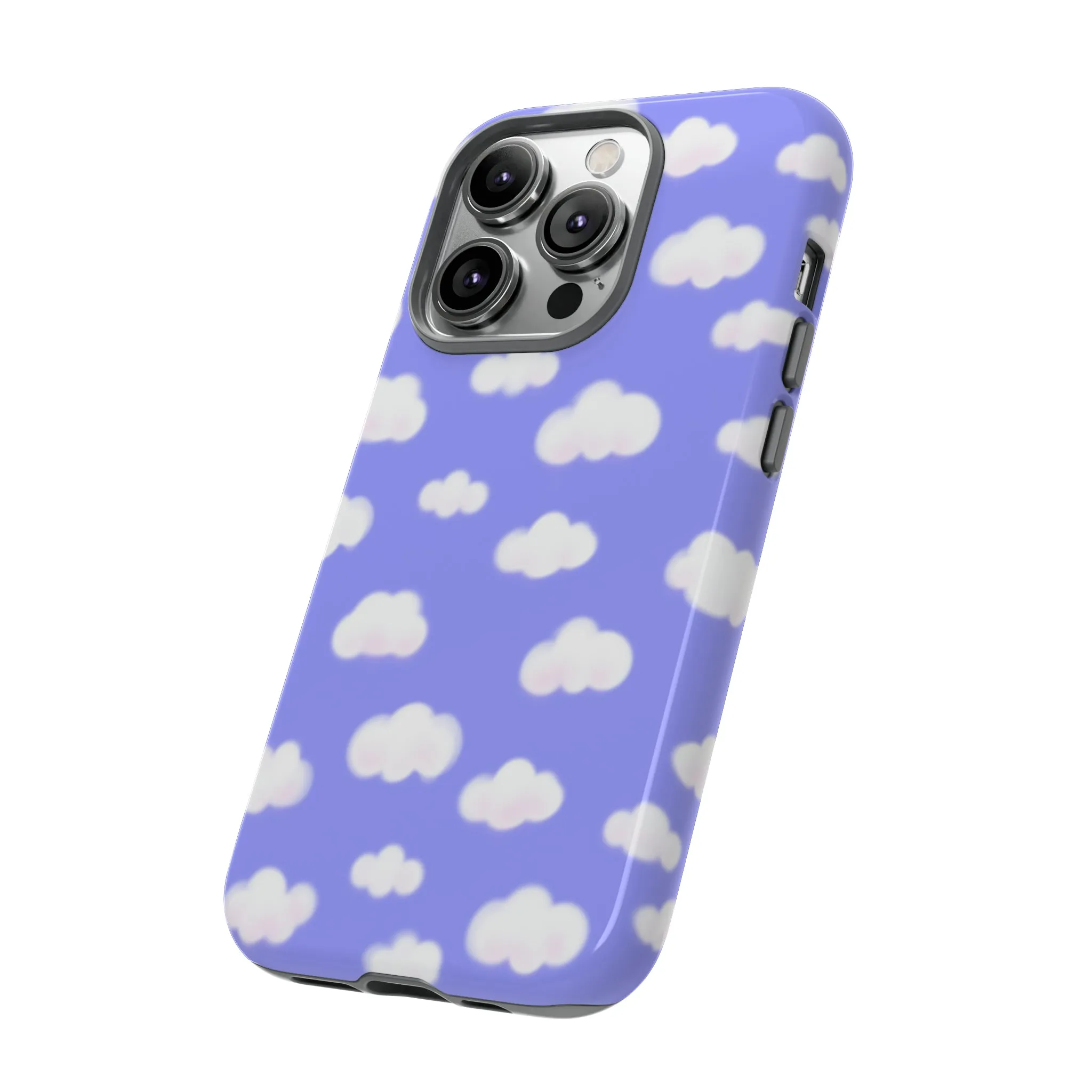 Dreamy Clouds Tough Phone Case (Periwinkle)