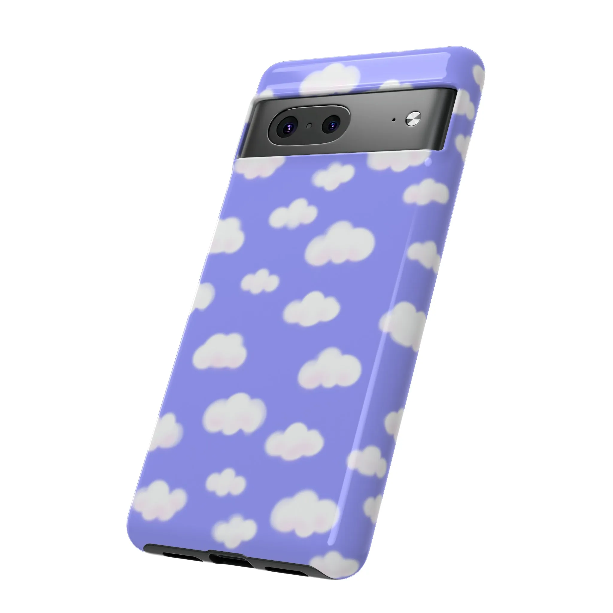 Dreamy Clouds Tough Phone Case (Periwinkle)