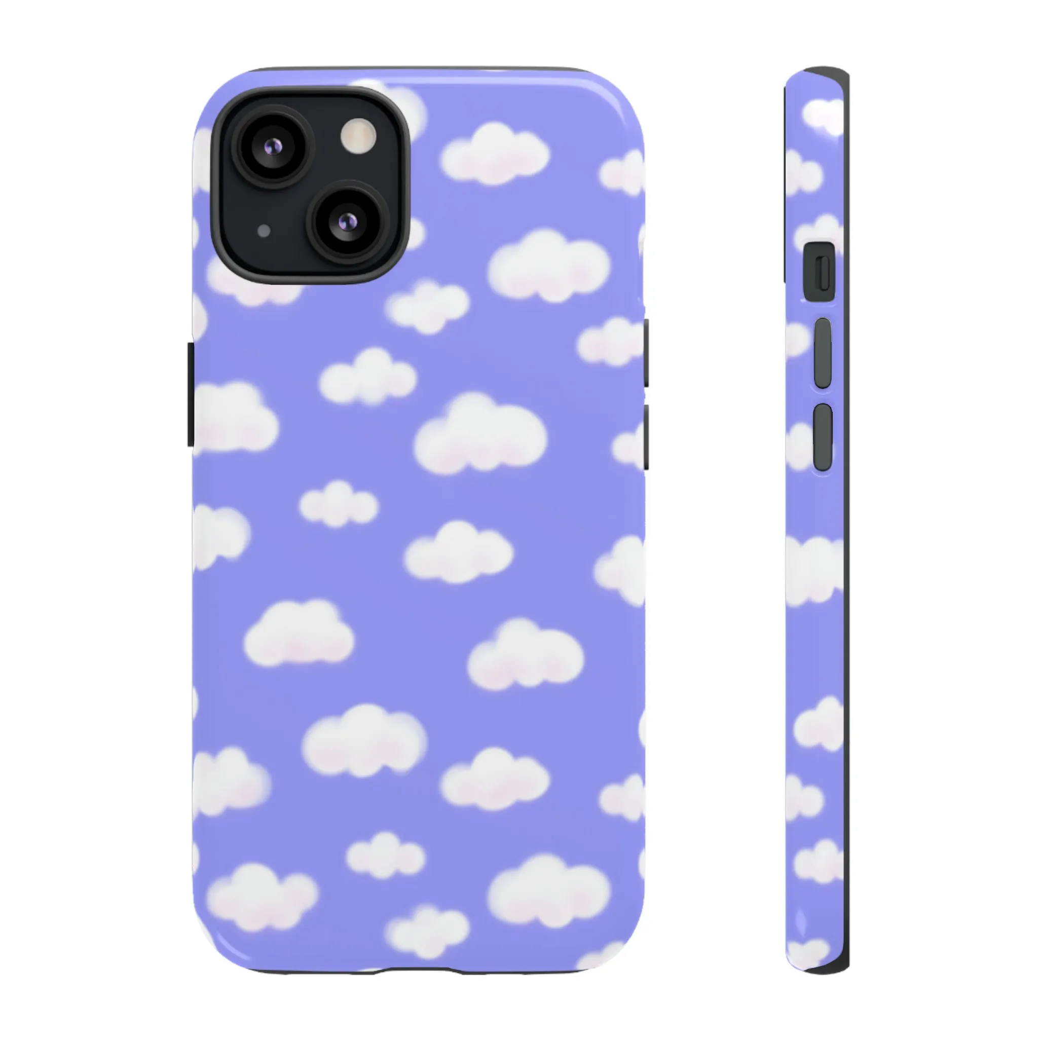 Dreamy Clouds Tough Phone Case (Periwinkle)