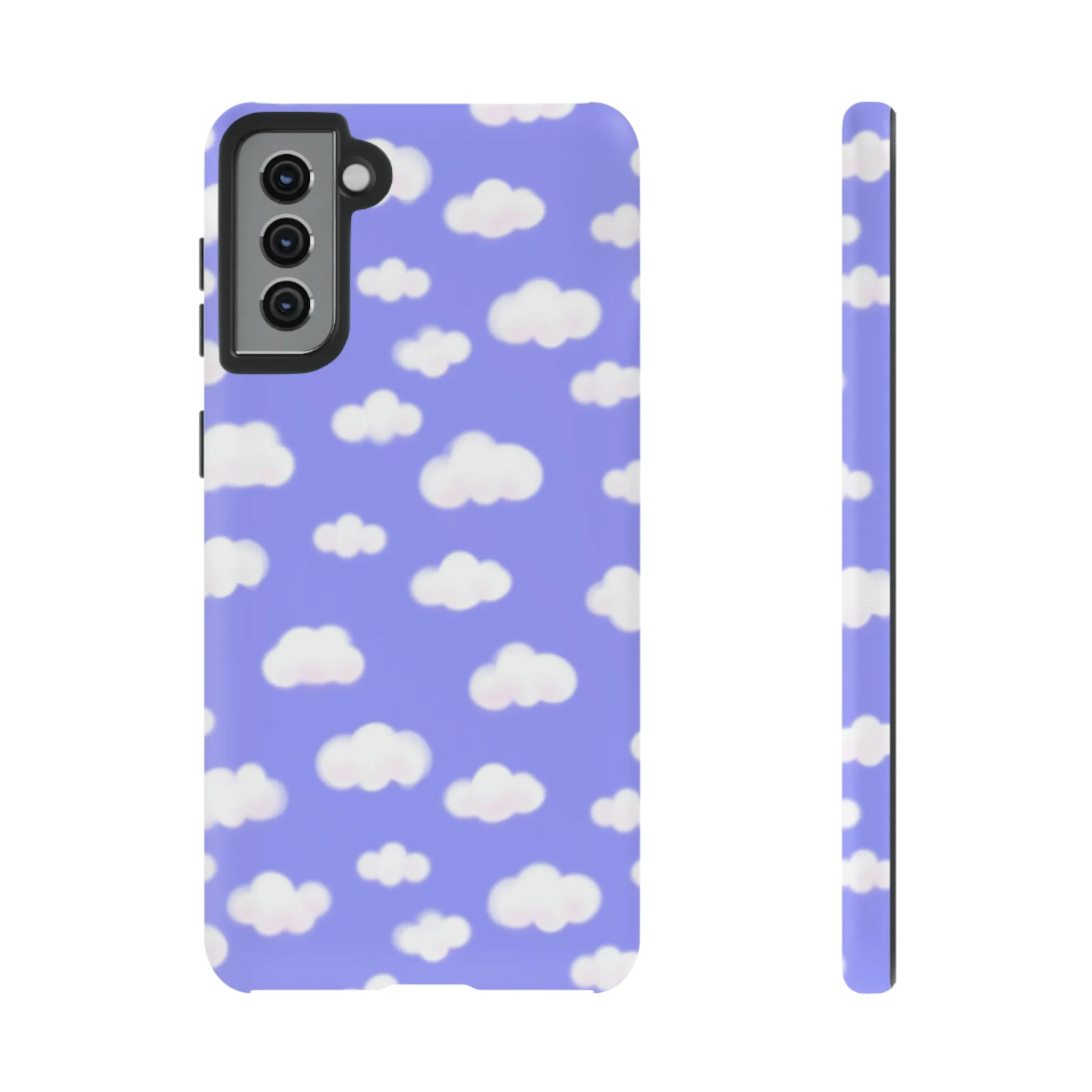 Dreamy Clouds Tough Phone Case (Periwinkle)