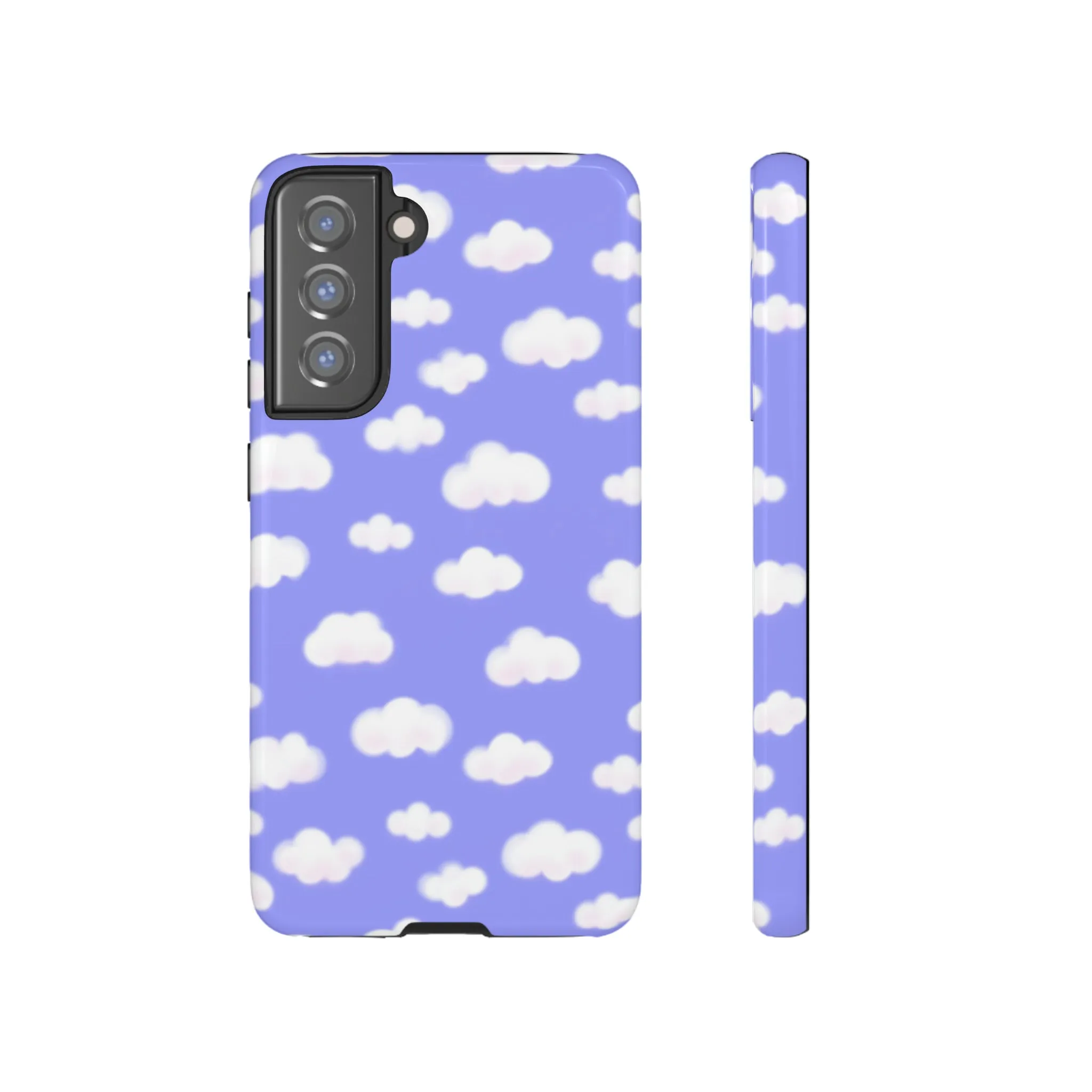 Dreamy Clouds Tough Phone Case (Periwinkle)