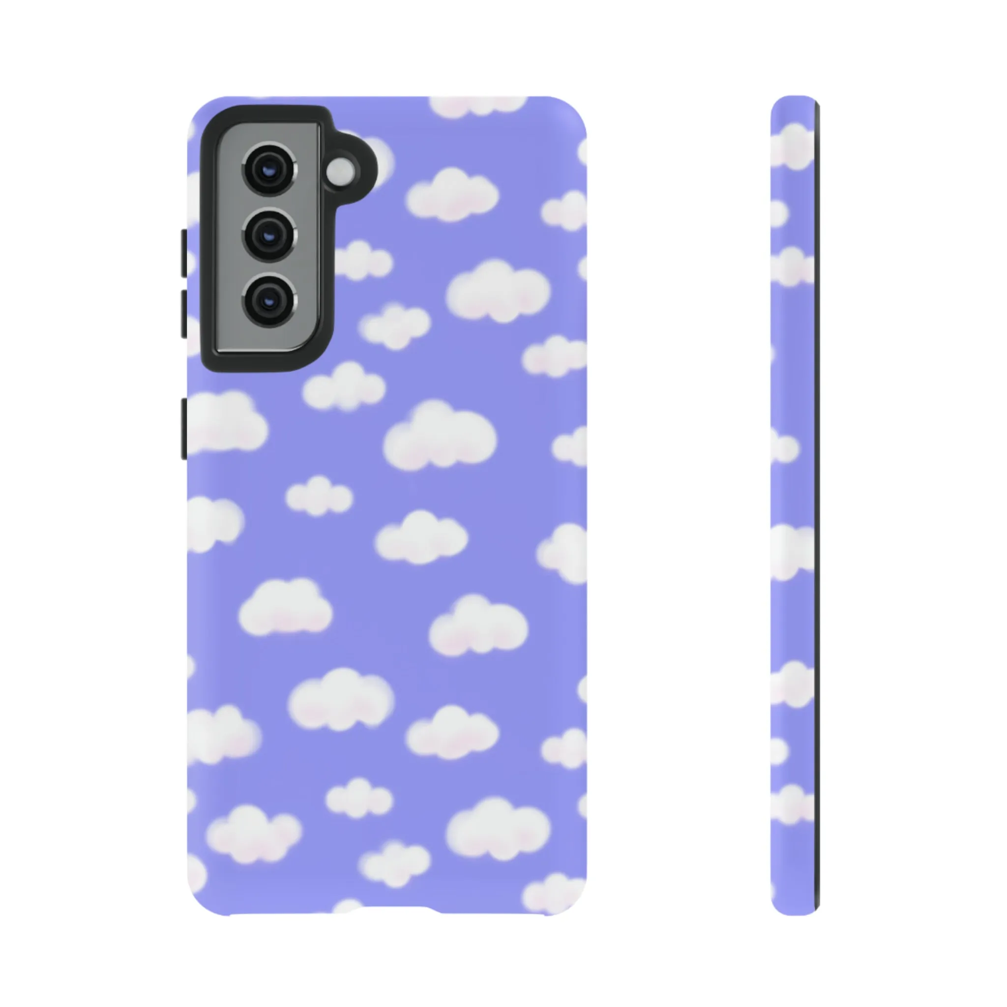 Dreamy Clouds Tough Phone Case (Periwinkle)