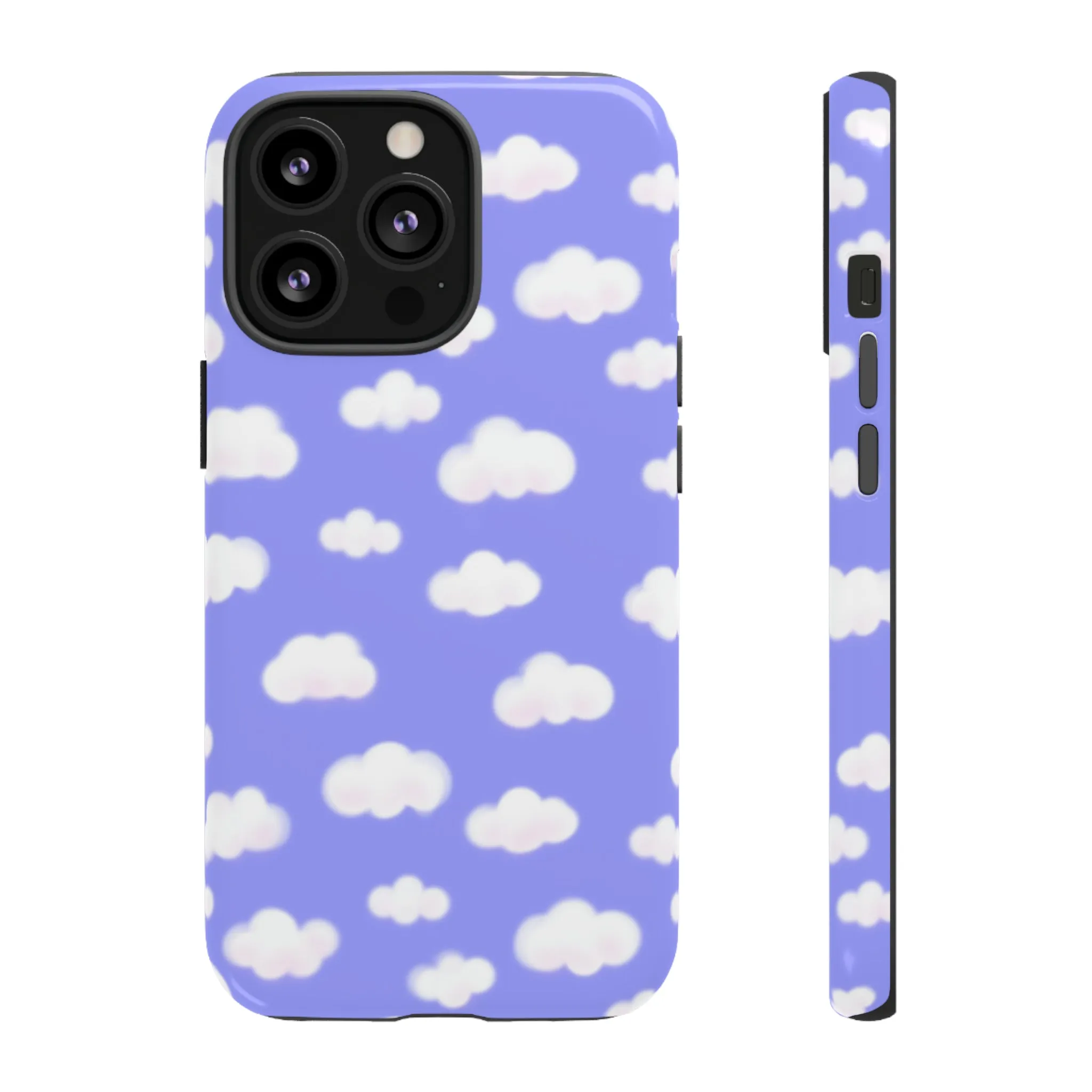 Dreamy Clouds Tough Phone Case (Periwinkle)