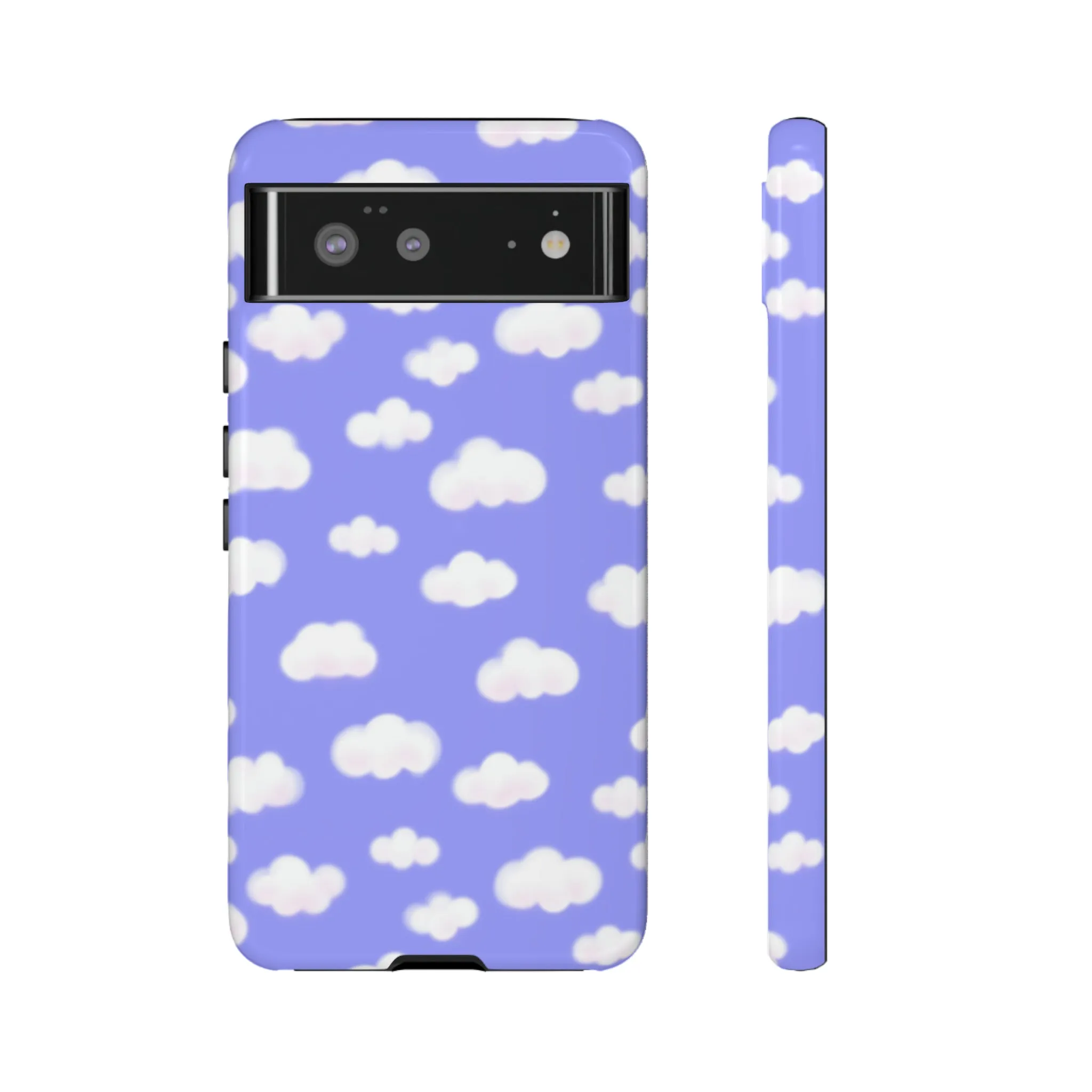 Dreamy Clouds Tough Phone Case (Periwinkle)