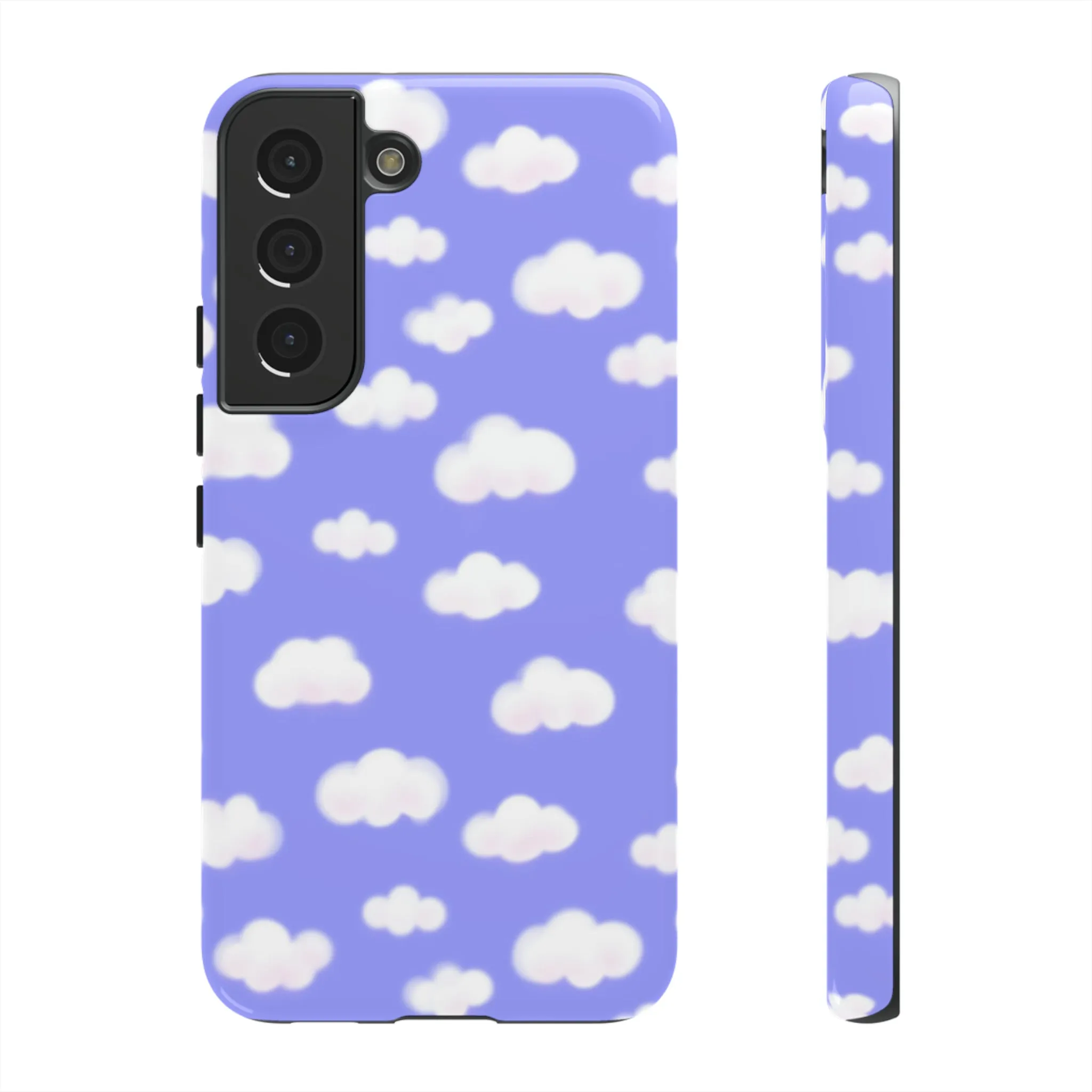 Dreamy Clouds Tough Phone Case (Periwinkle)