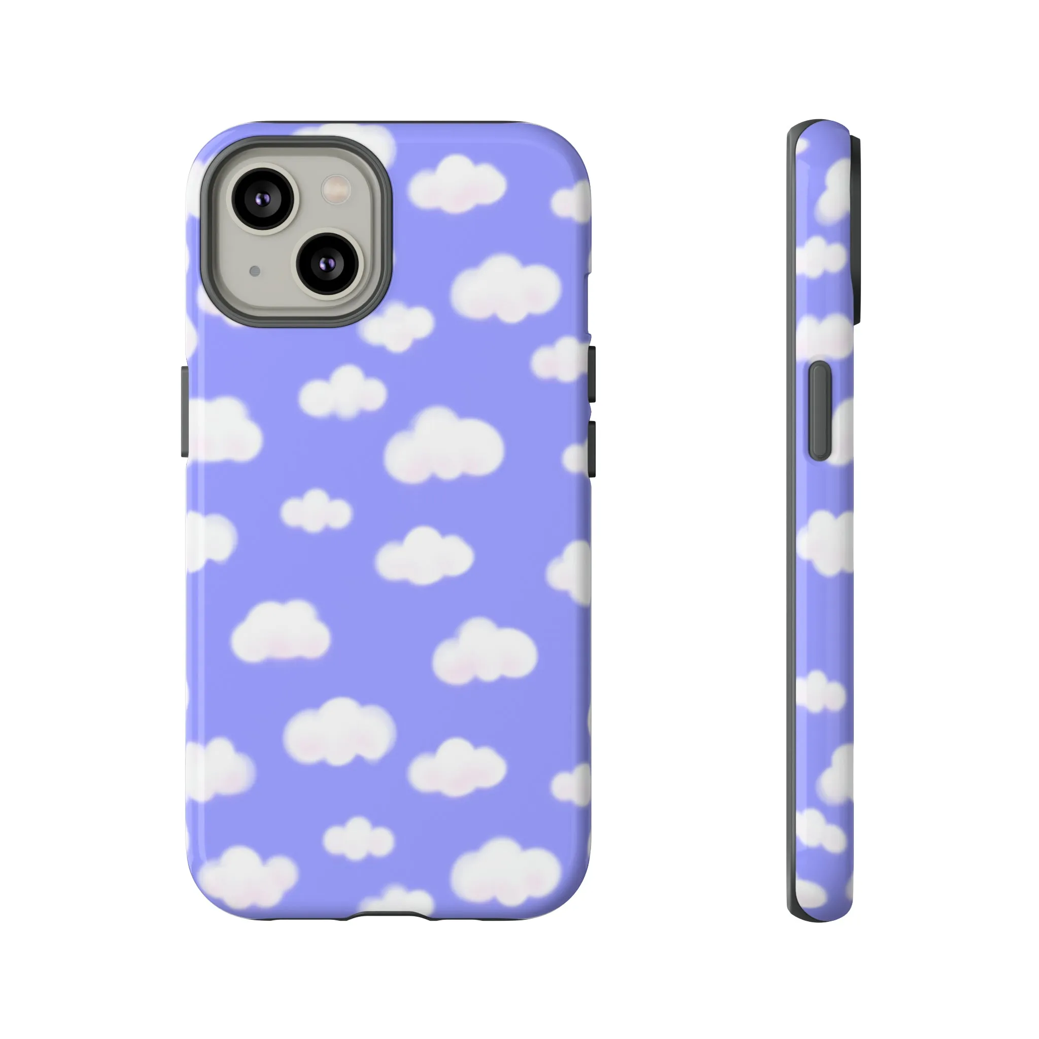 Dreamy Clouds Tough Phone Case (Periwinkle)