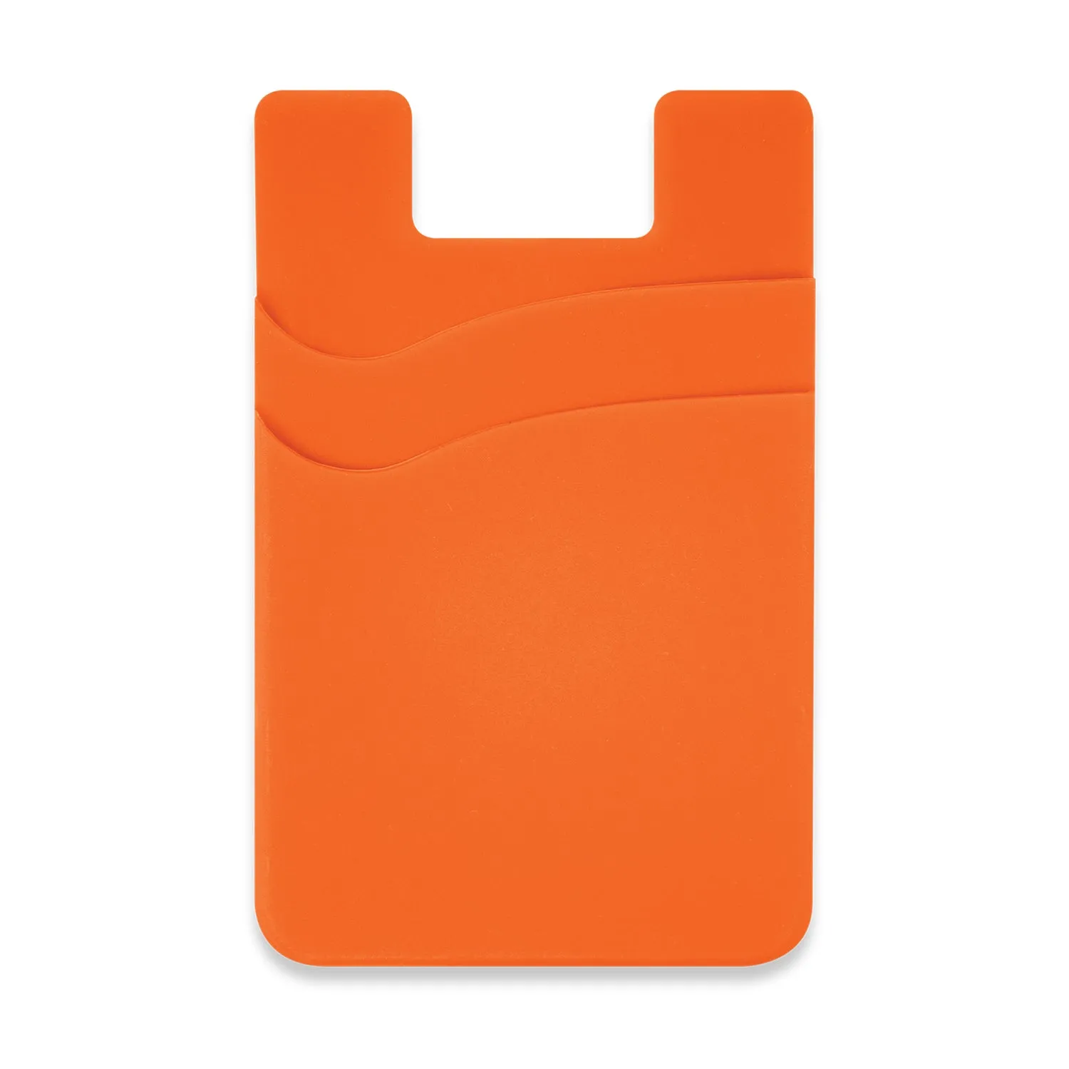 Dual Silicone Phone Wallet - Full Colour