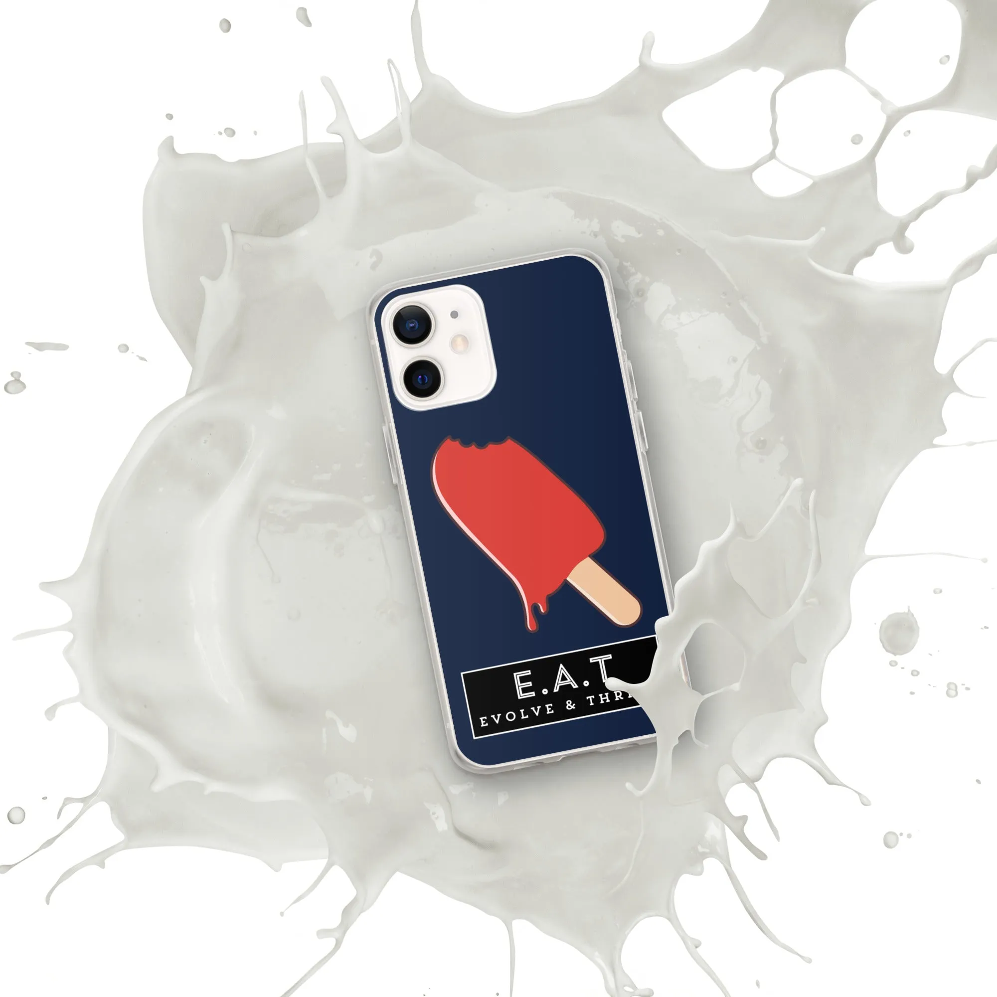 E.A.T Navy Clear Case for iPhone®