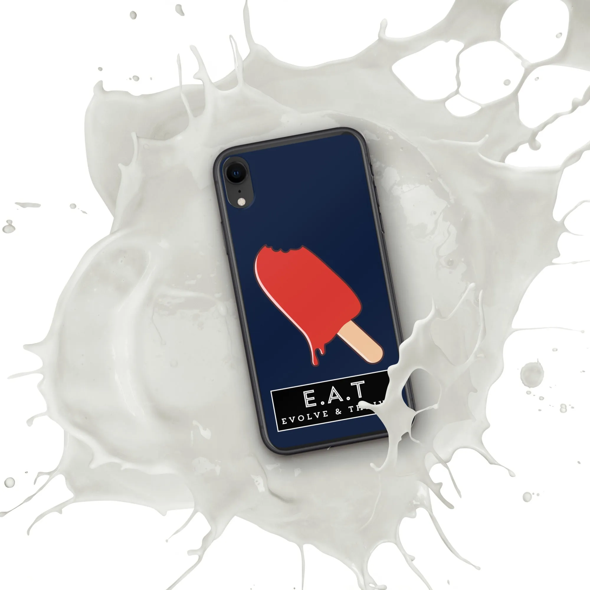 E.A.T Navy Clear Case for iPhone®