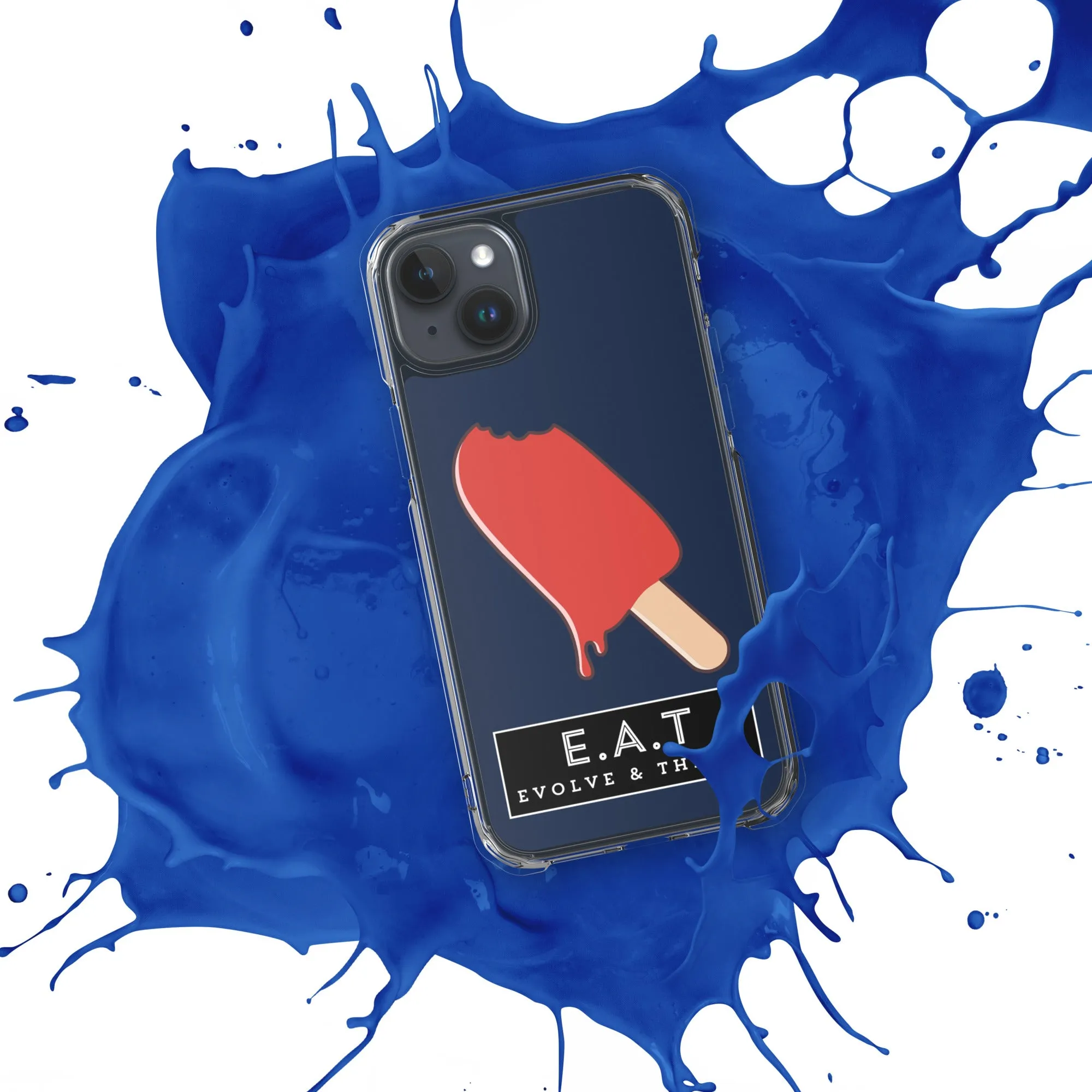 E.A.T Navy Clear Case for iPhone®