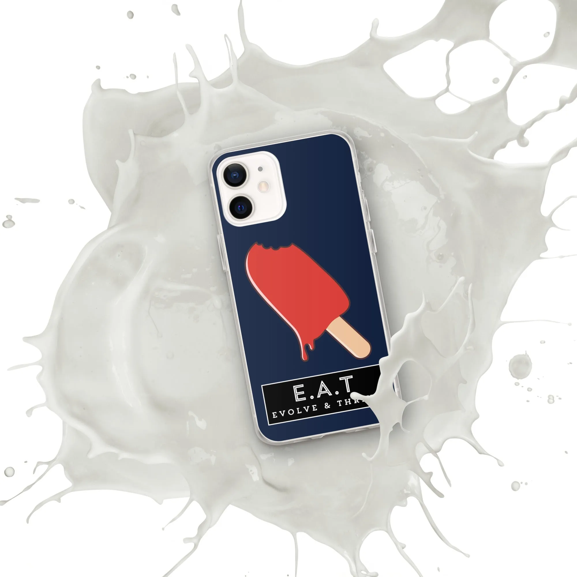 E.A.T Navy Clear Case for iPhone®