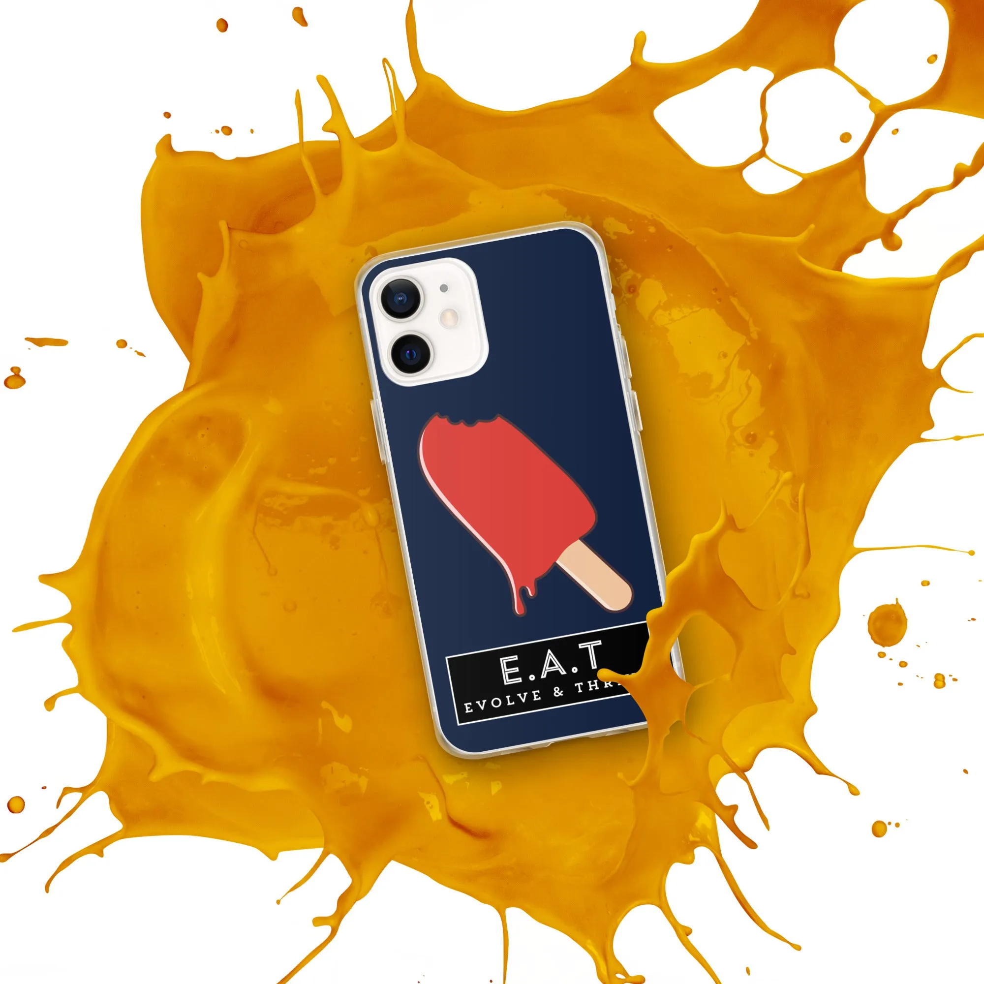 E.A.T Navy Clear Case for iPhone®