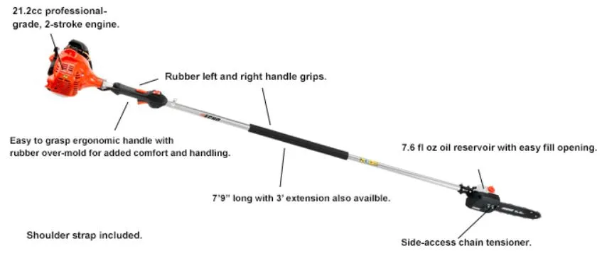 ECHO PPF-225 Fixed Shaft Power Pruner 21.2cc