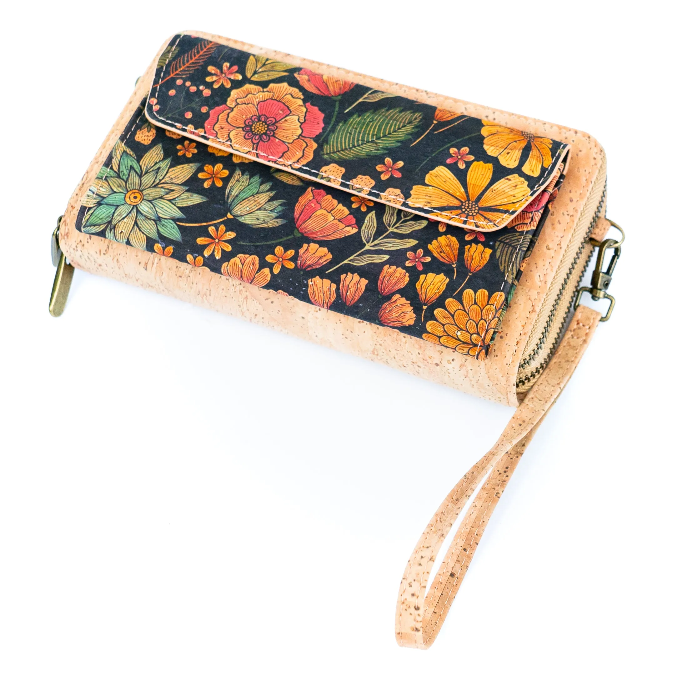 Eco-Chic Natural Cork Women's Phone Purse BAG-2297