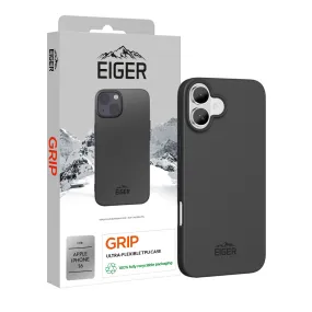 Eiger Grip Case for Apple iPhone 16 in Black