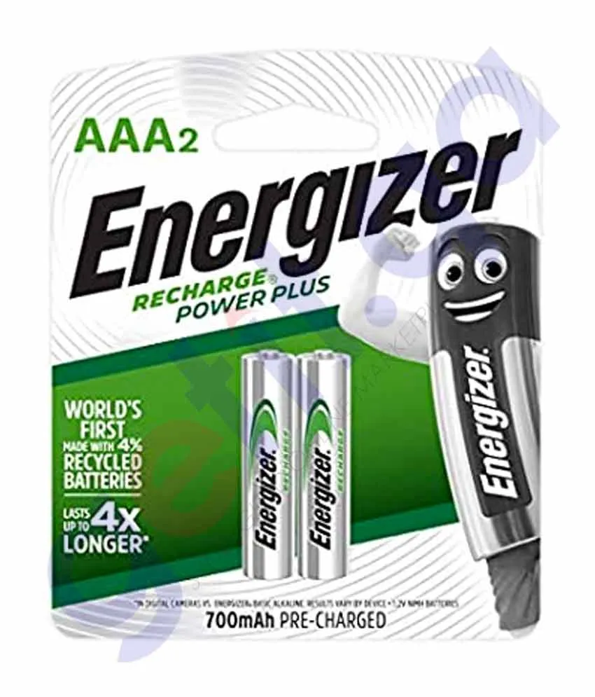 ENERGIZER RECHARGE POWER PLUS AAA BP2