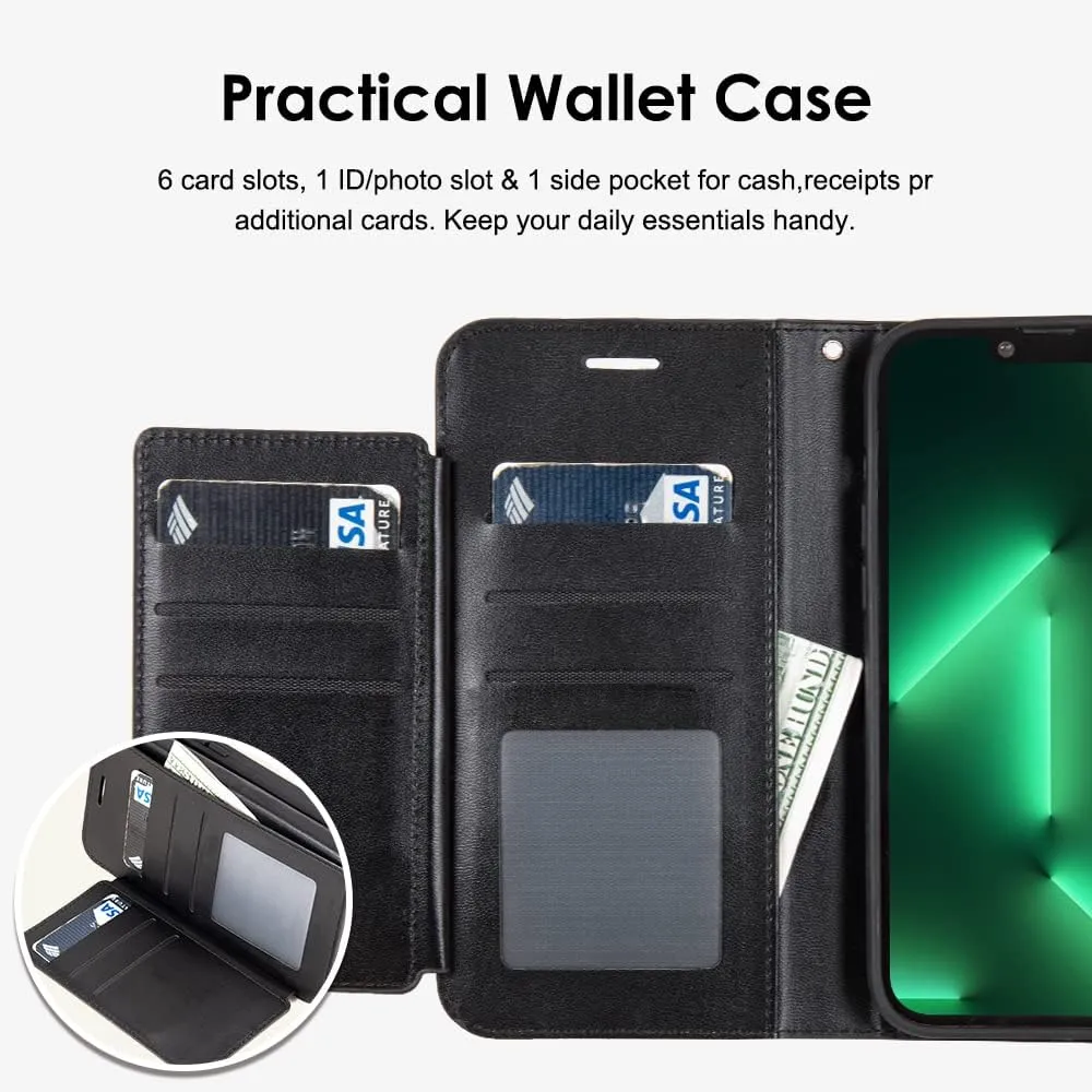 Entronix Samsung Galaxy A13 Folio Wallet & Card Holder Case