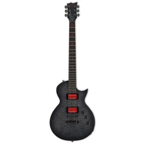 ESP BEN BURNLEY Baritone Electric Guitar (See-Thru Black Sunburst Satin)